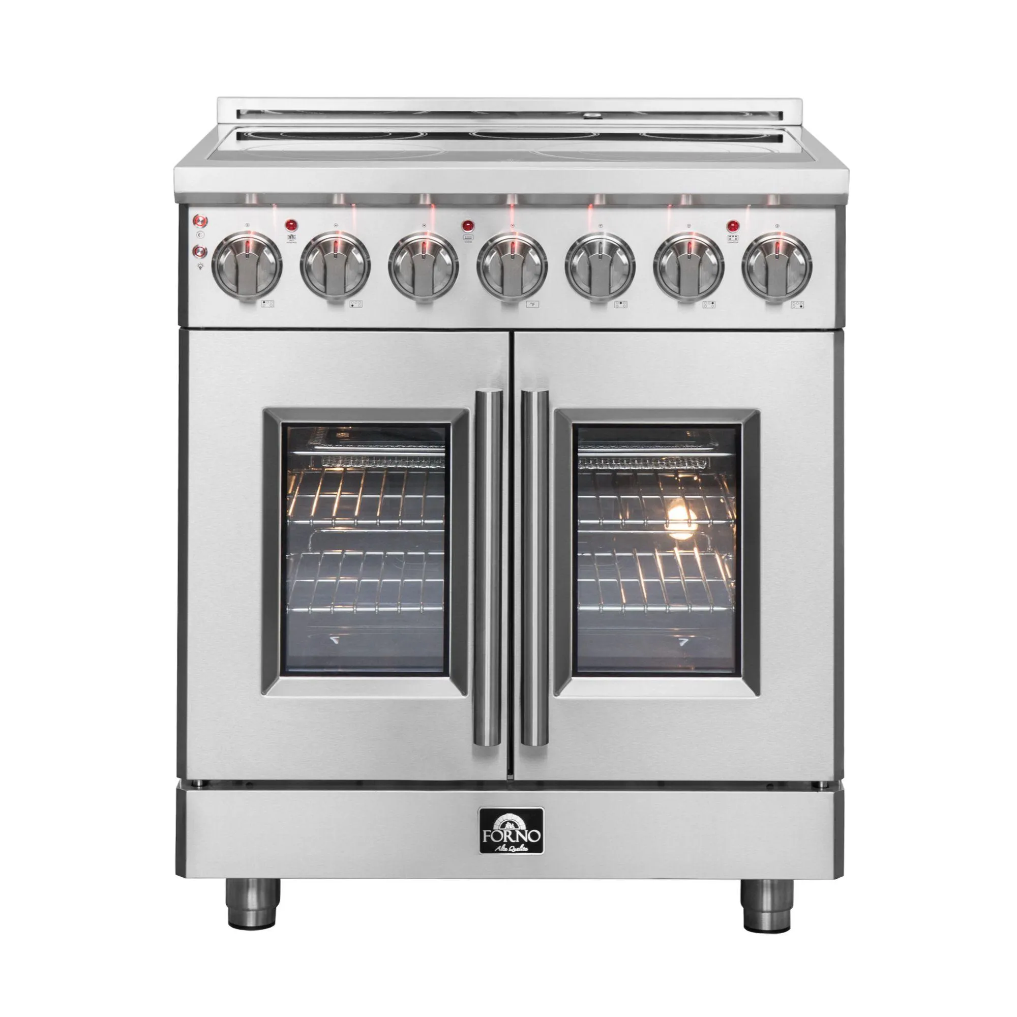 Forno FFSEL695530 Forno Massimo 30 Freestanding French Door Electric Range