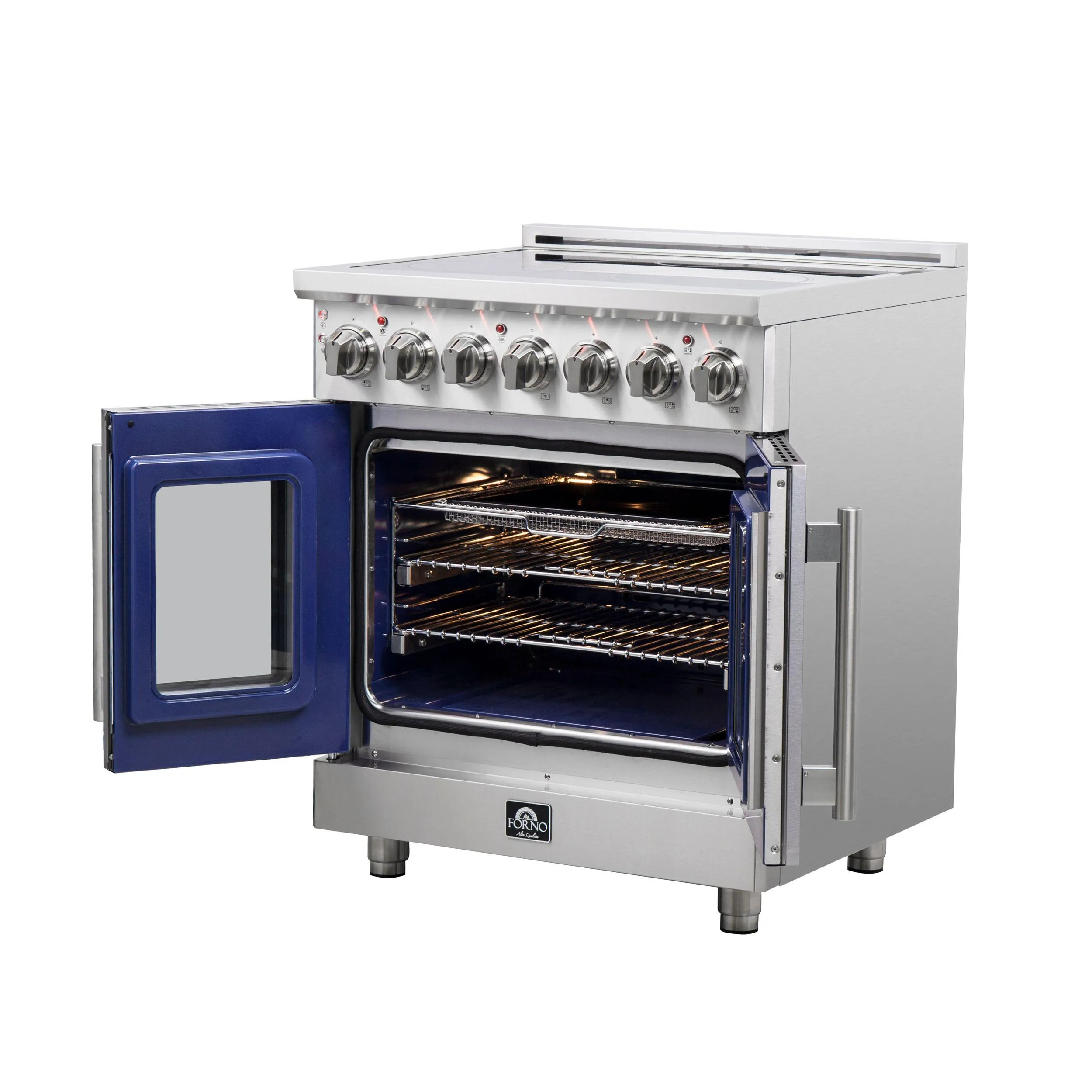 Forno FFSEL695530 Forno Massimo 30 Freestanding French Door Electric Range