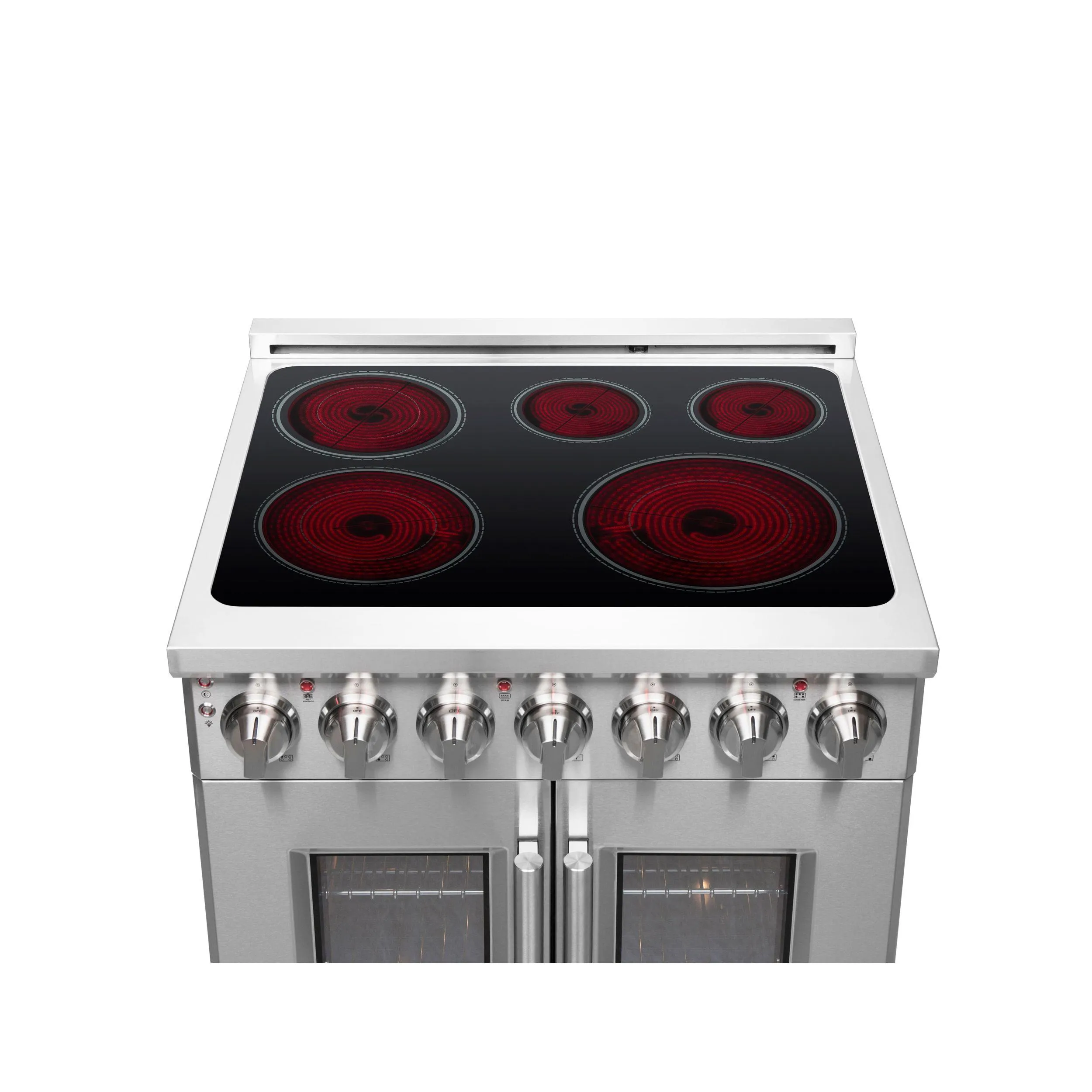 Forno FFSEL695530 Forno Massimo 30 Freestanding French Door Electric Range
