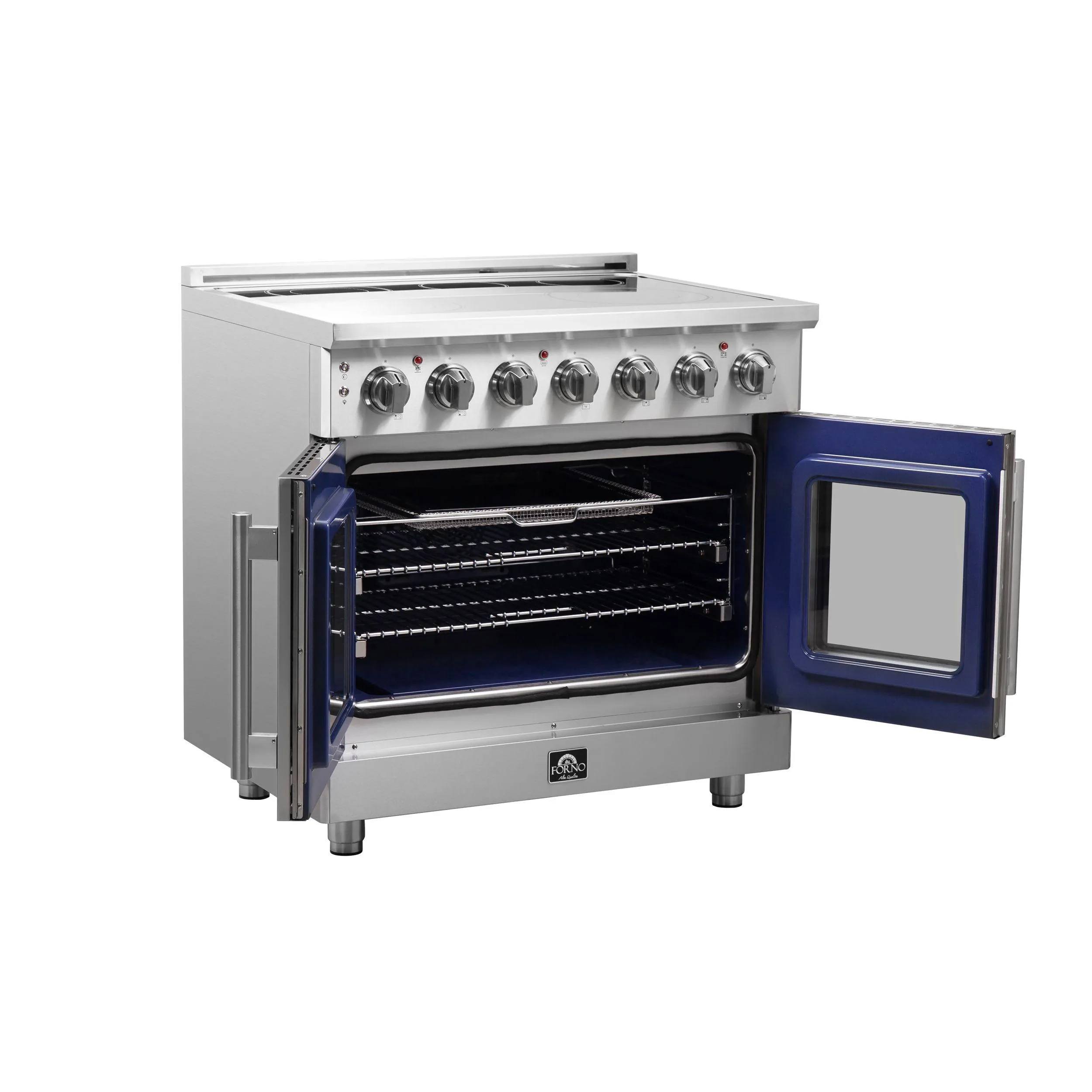 Forno FFSEL695536 Forno Massimo 36 Freestanding French Door Electric Range