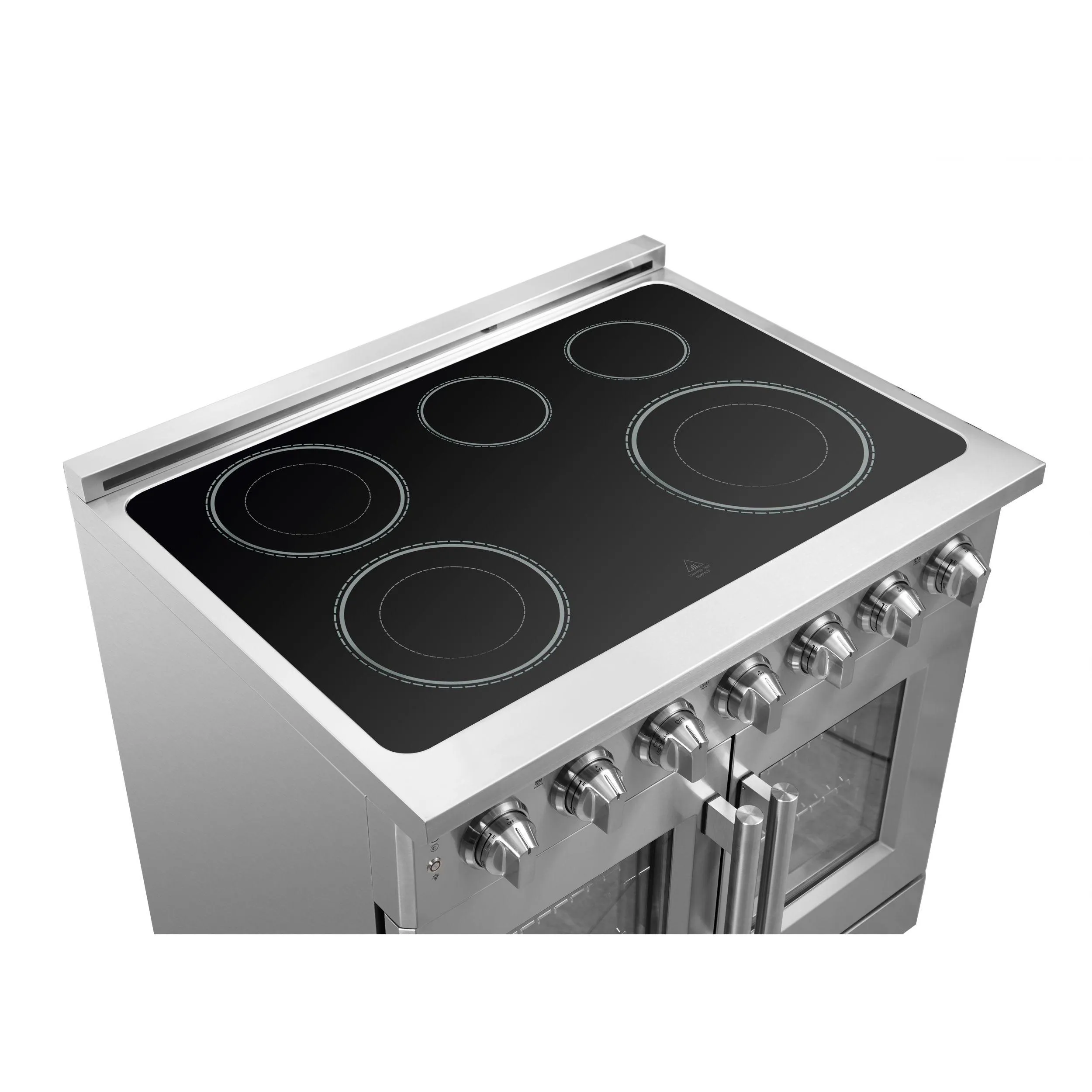 Forno FFSEL695536 Forno Massimo 36 Freestanding French Door Electric Range