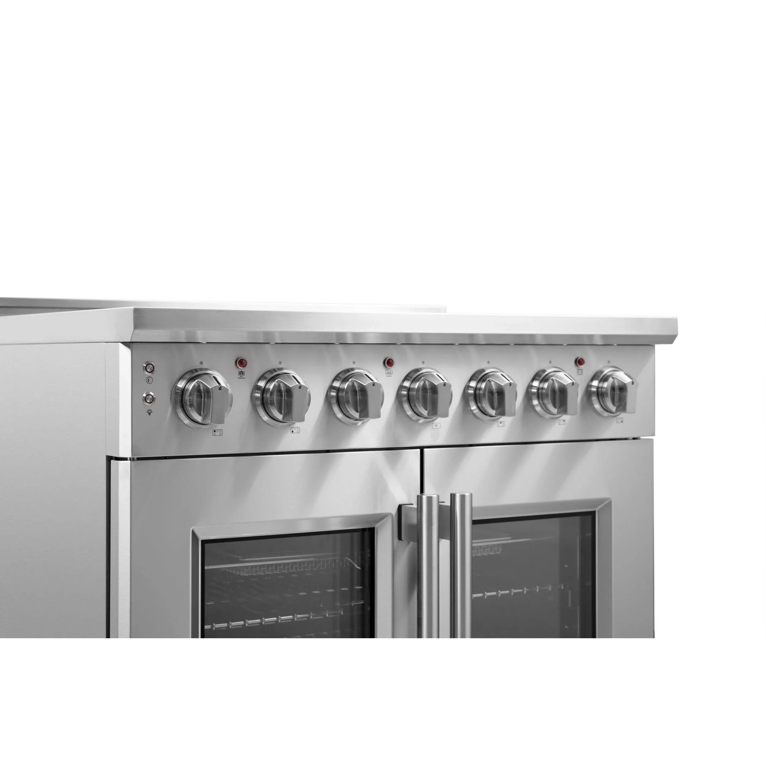 Forno FFSEL695536 Forno Massimo 36 Freestanding French Door Electric Range