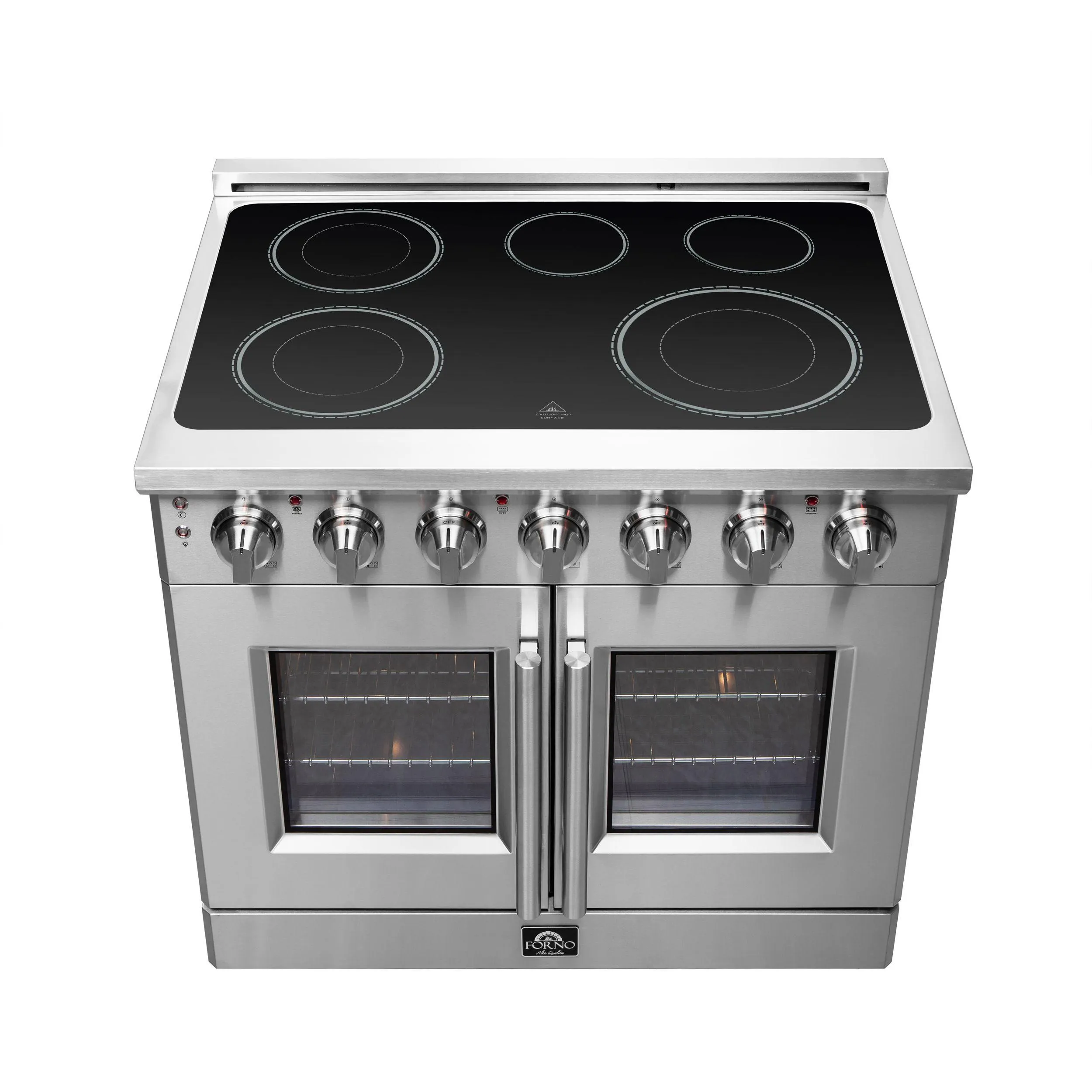 Forno FFSEL695536 Forno Massimo 36 Freestanding French Door Electric Range