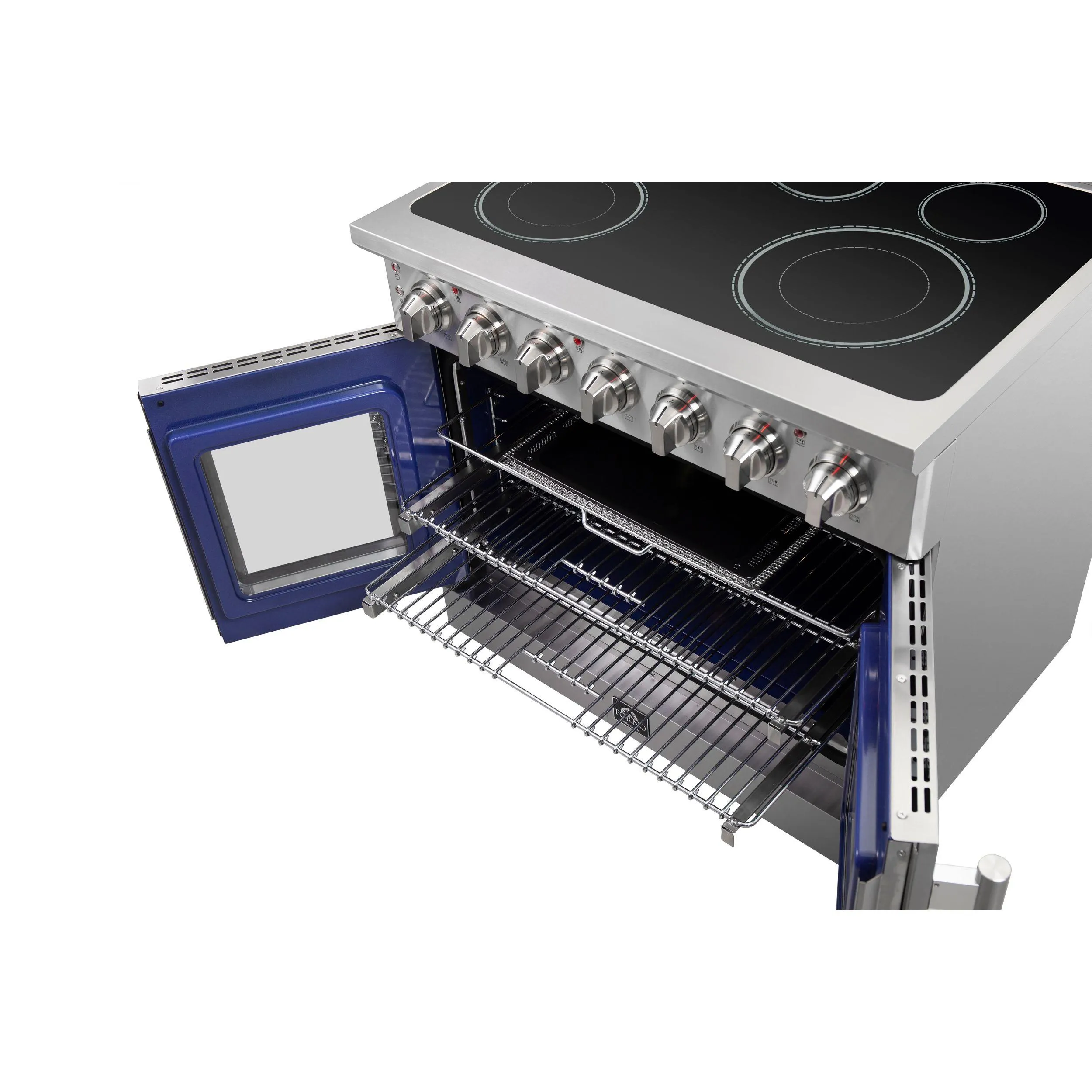 Forno FFSEL695536 Forno Massimo 36 Freestanding French Door Electric Range