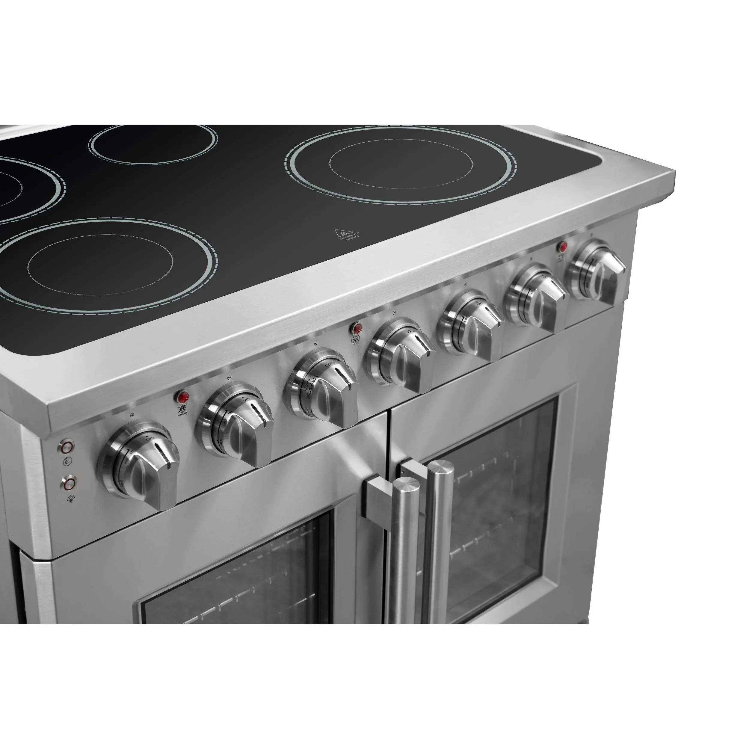 Forno FFSEL695536 Forno Massimo 36 Freestanding French Door Electric Range