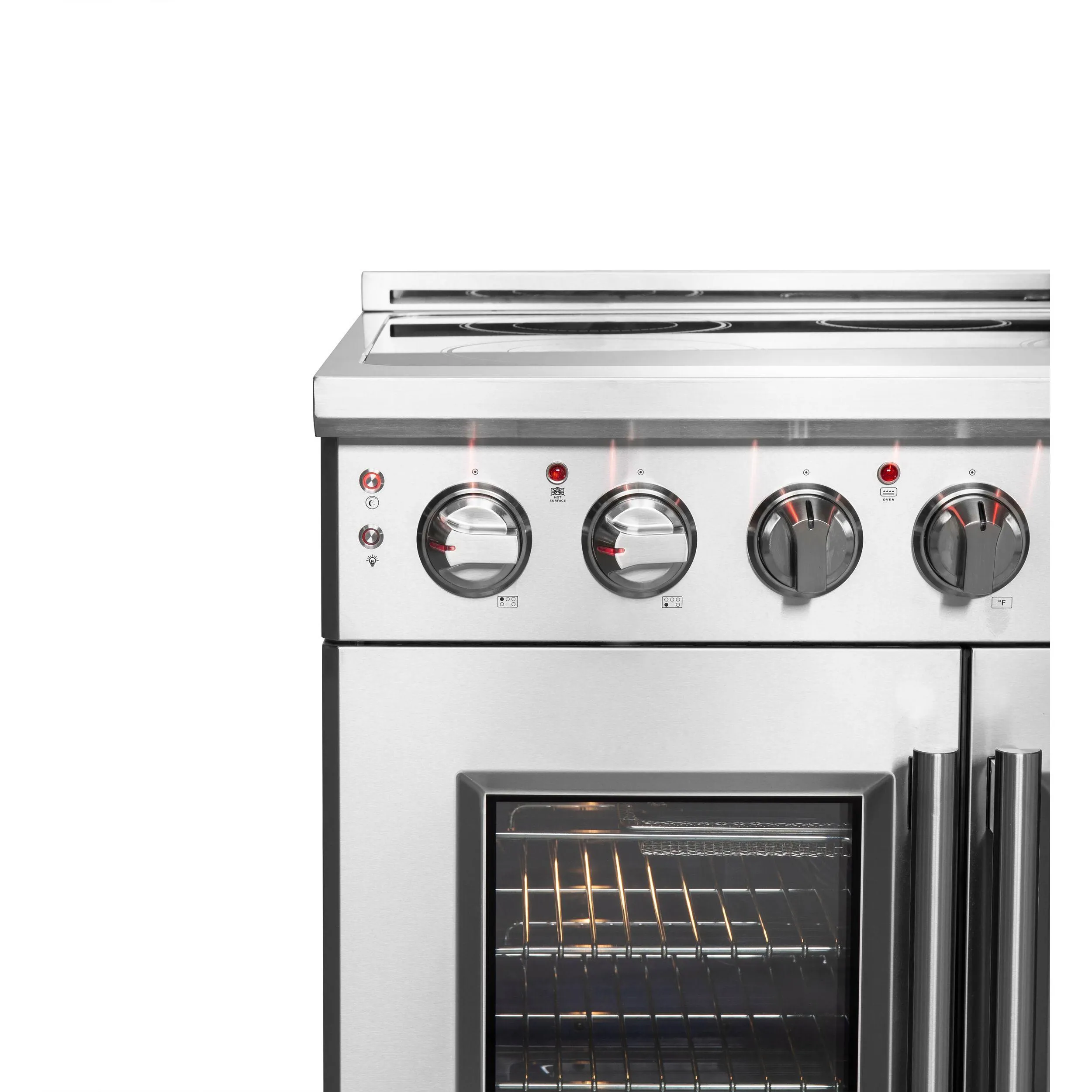 Forno FFSEL695536 Forno Massimo 36 Freestanding French Door Electric Range