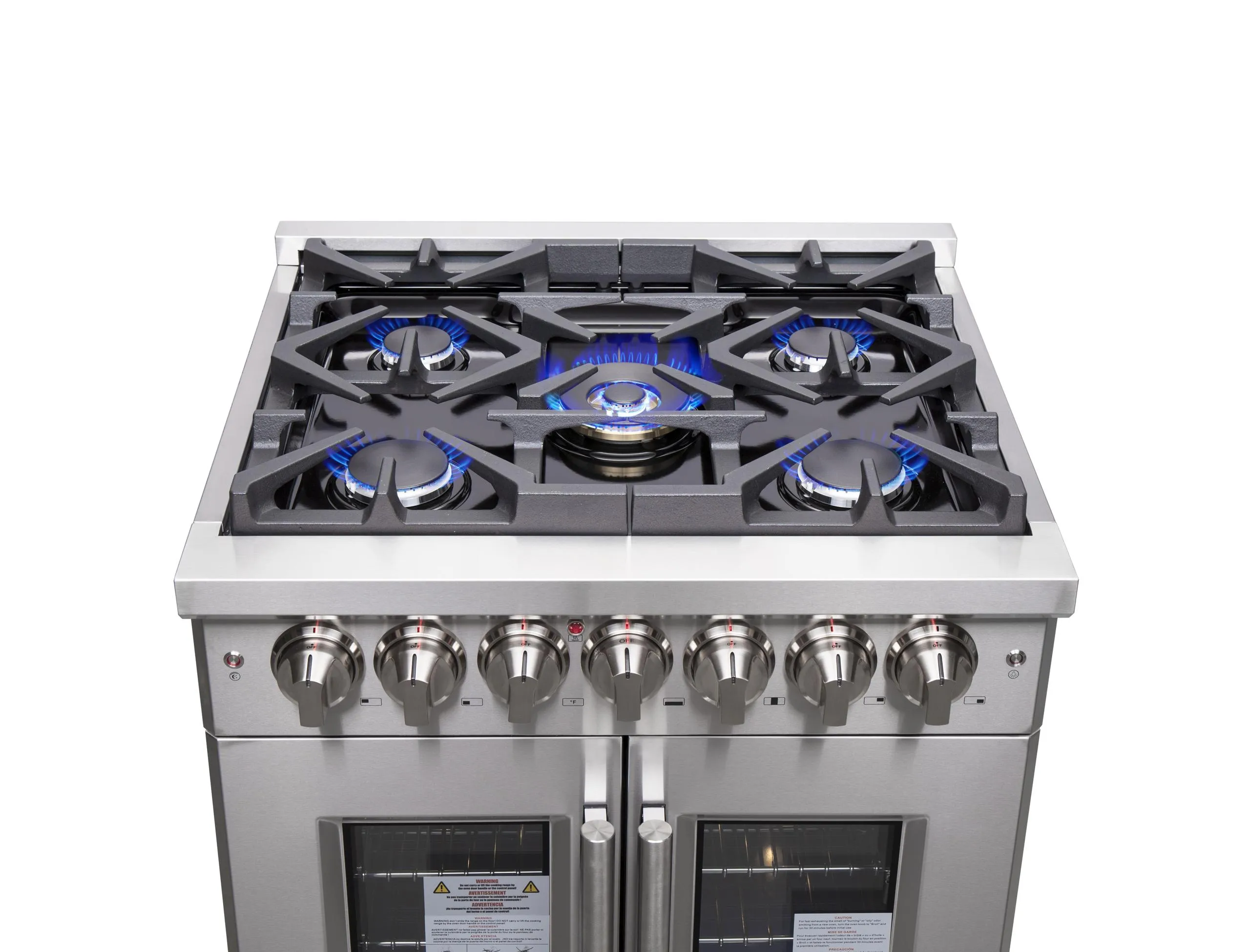 Forno FFSGS632530 Forno Massimo 30 Freestanding French Door Dual Fuel Range