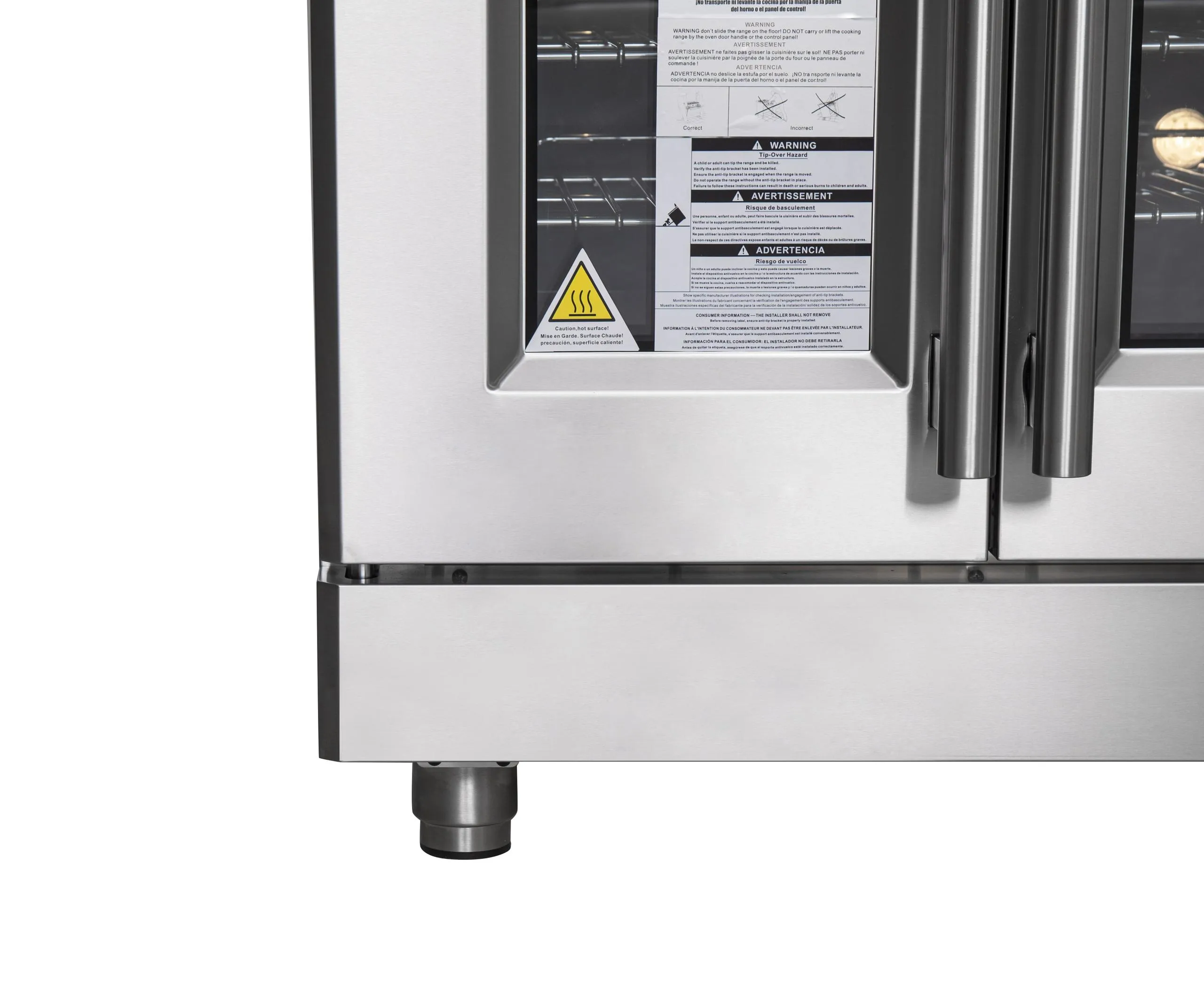 Forno FFSGS632530 Forno Massimo 30 Freestanding French Door Dual Fuel Range