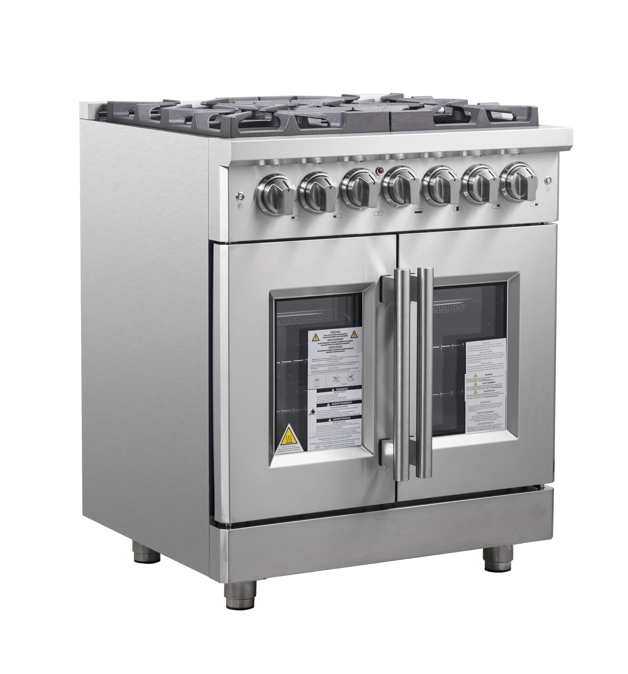 Forno FFSGS632530 Forno Massimo 30 Freestanding French Door Dual Fuel Range
