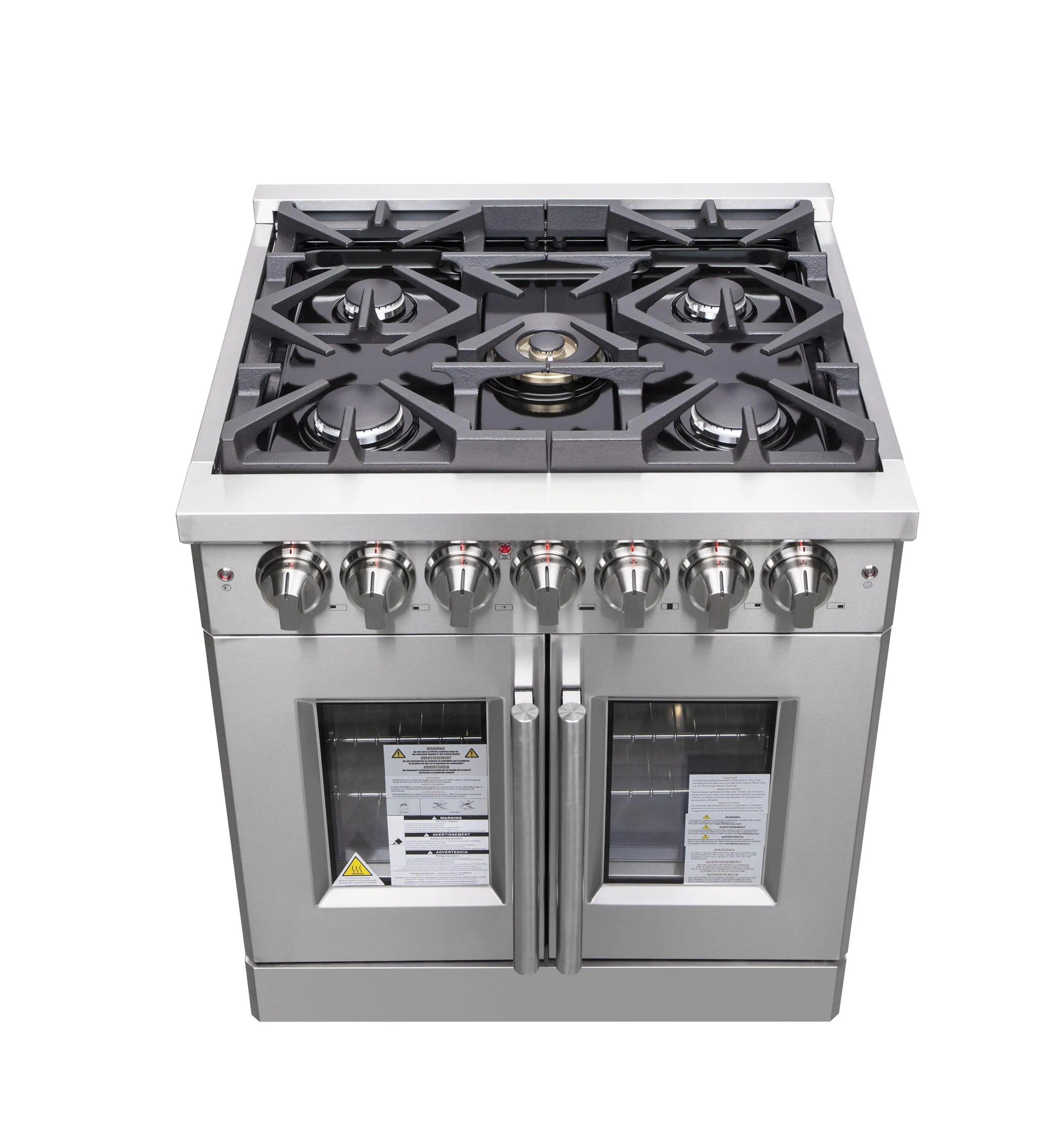 Forno FFSGS632530 Forno Massimo 30 Freestanding French Door Dual Fuel Range
