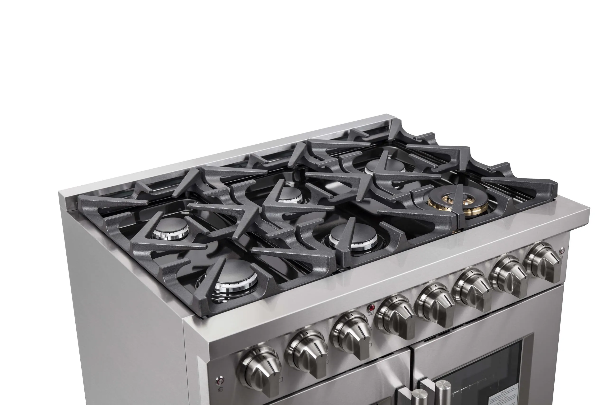 Forno FFSGS632536 Forno Massimo 36 Freestanding French Door Dual Fuel Range