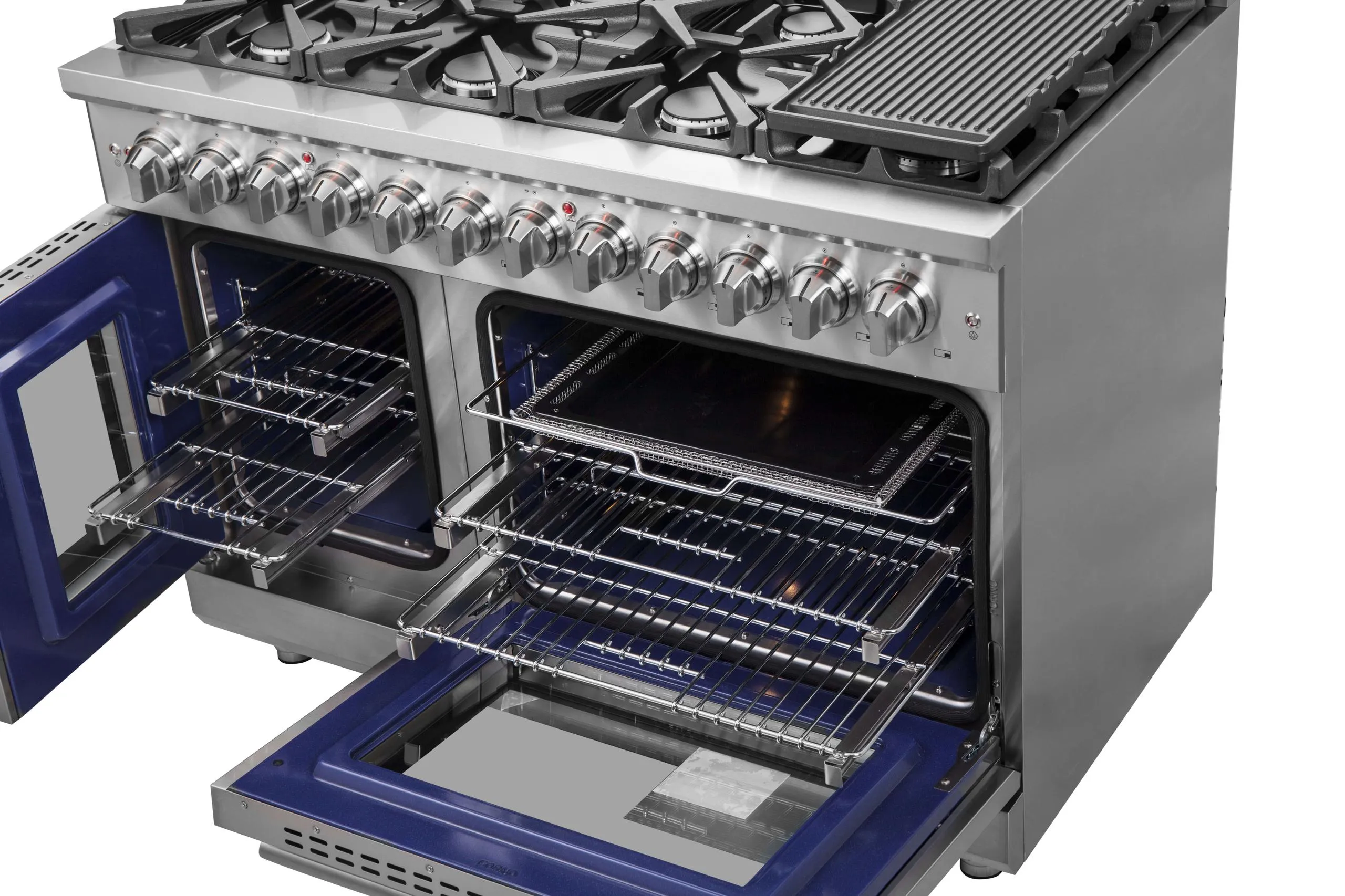 Forno FFSGS632548 Forno Massimo 48 Freestanding French Door Dual Fuel Range