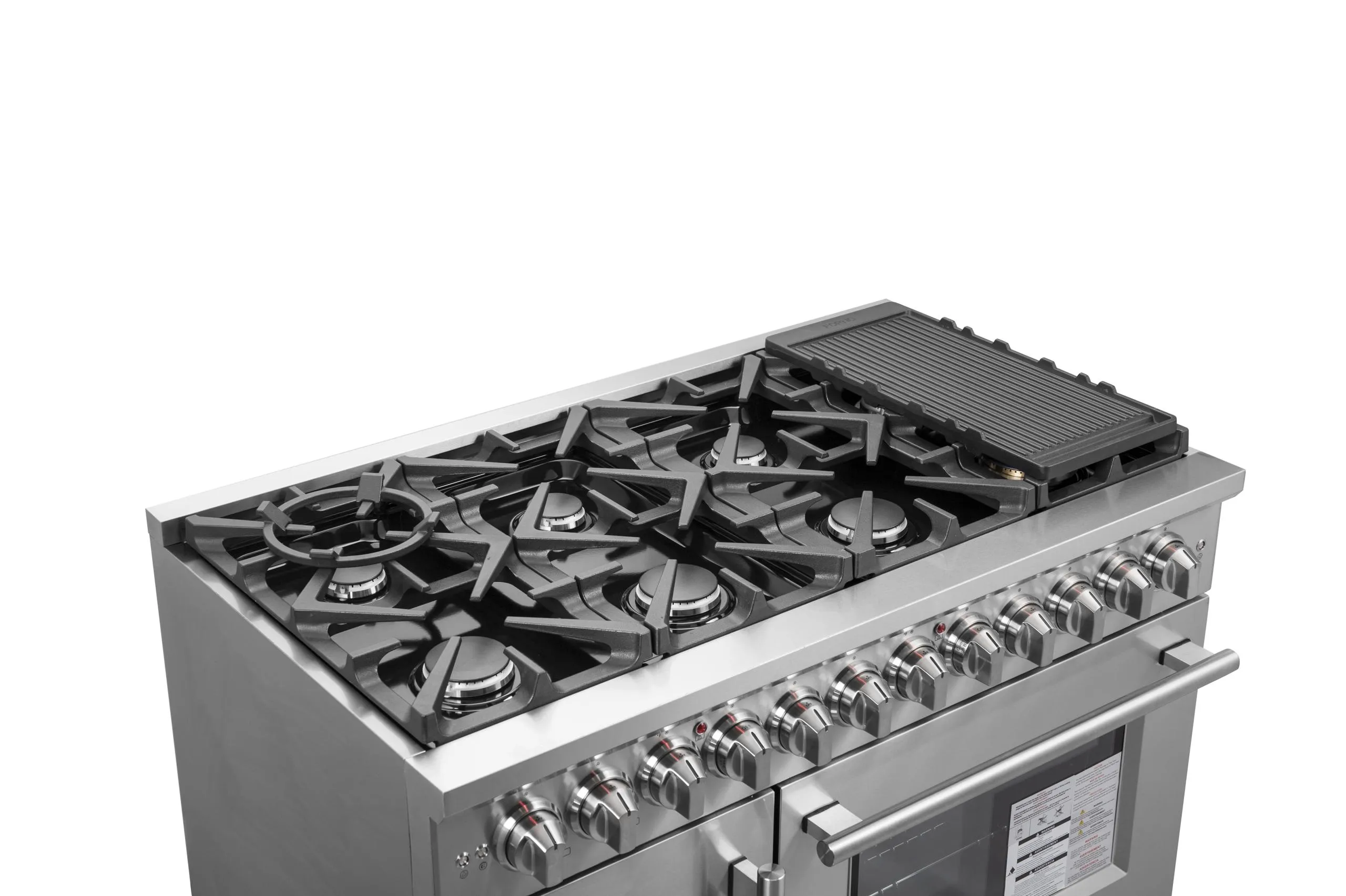 Forno FFSGS632548 Forno Massimo 48 Freestanding French Door Dual Fuel Range