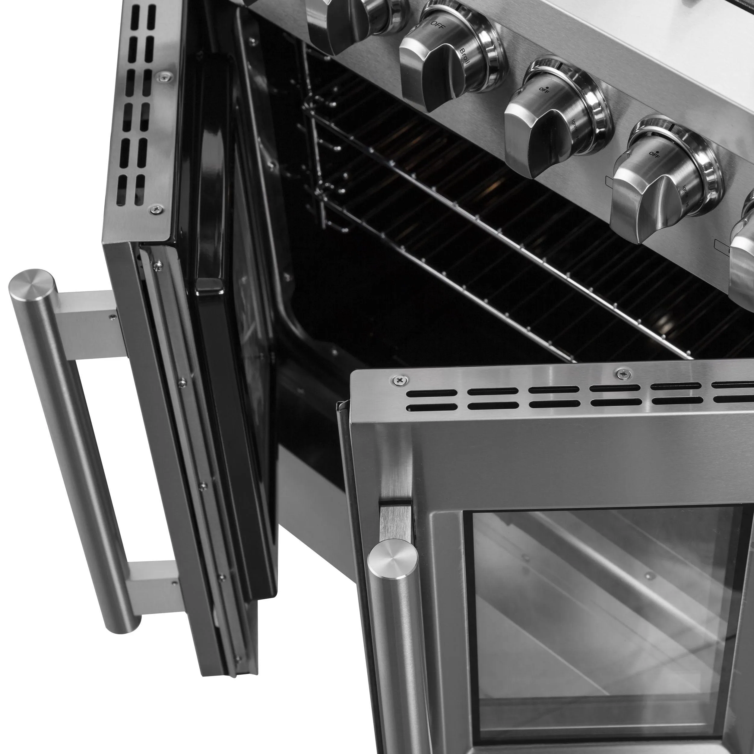 Forno FFSGS635630 Forno Galiano 30 Freestanding French Door Dual Fuel Range