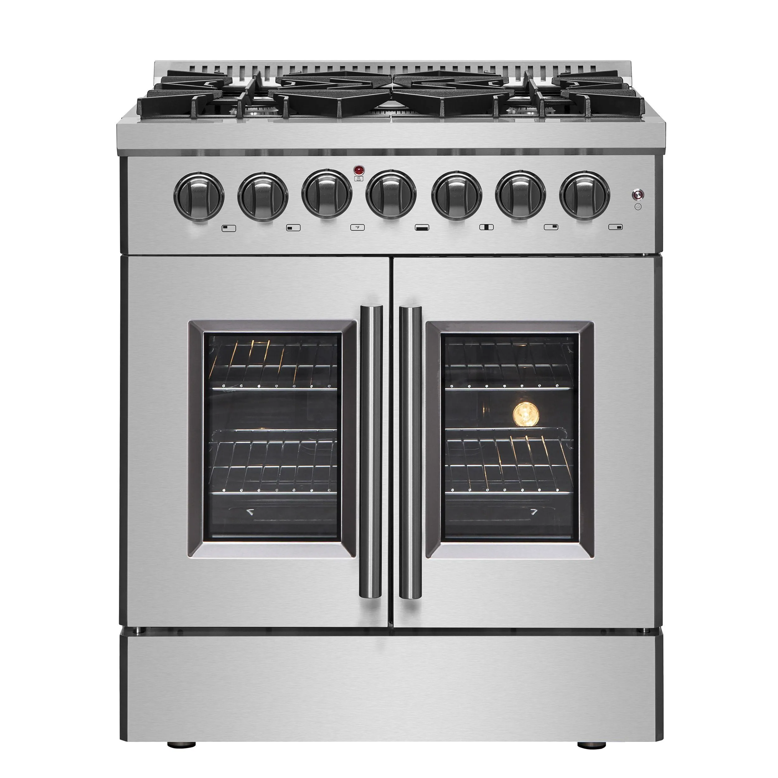 Forno FFSGS635630 Forno Galiano 30 Freestanding French Door Dual Fuel Range