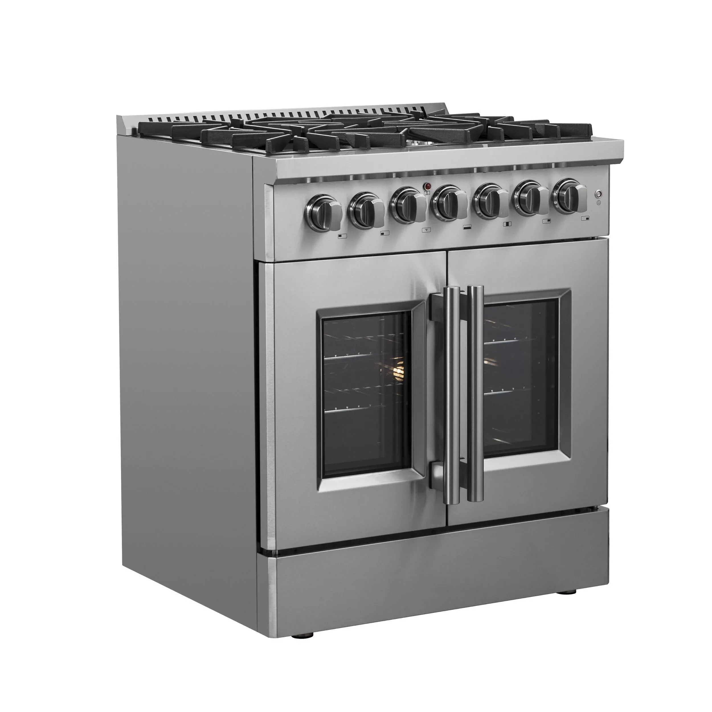 Forno FFSGS635630 Forno Galiano 30 Freestanding French Door Dual Fuel Range
