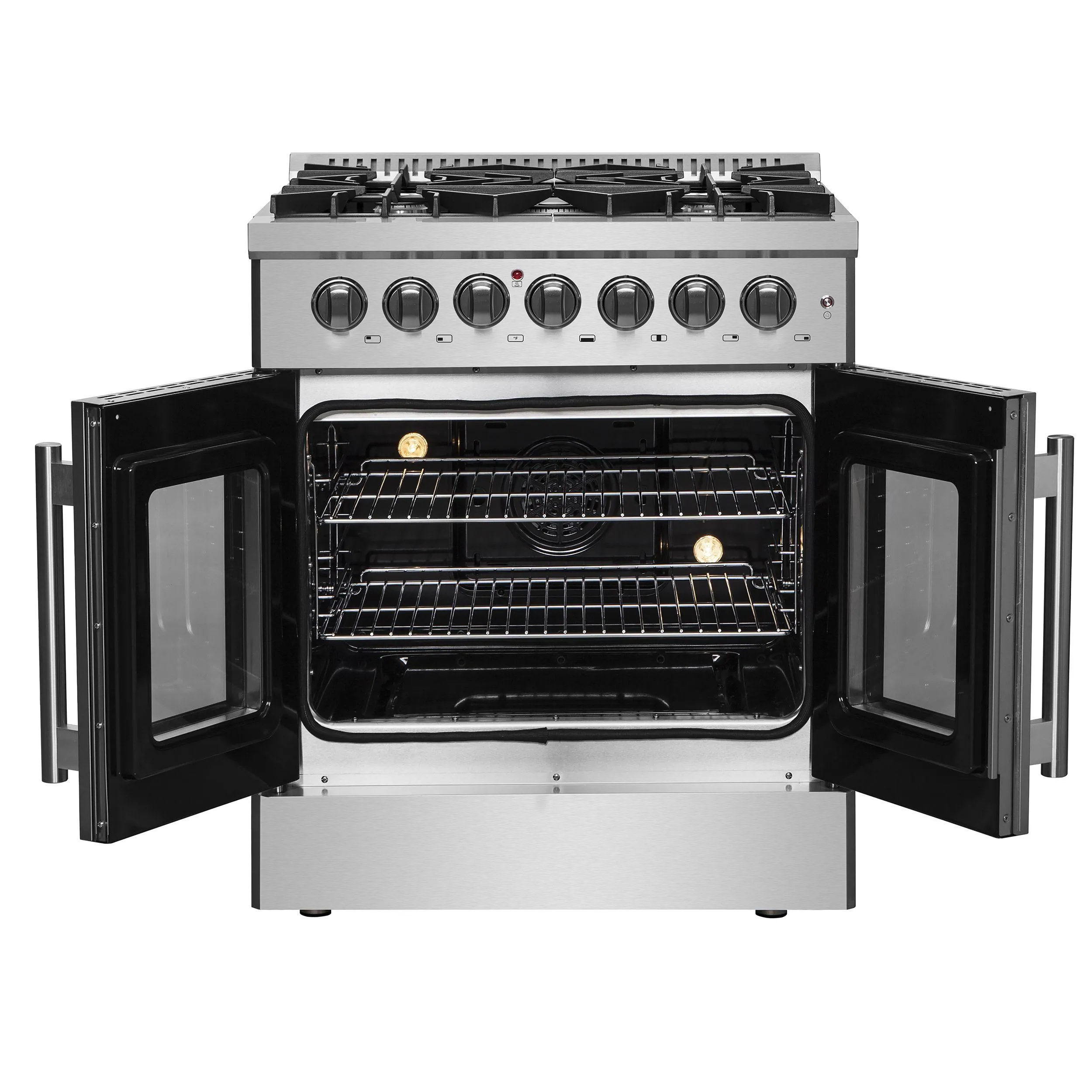 Forno FFSGS635630 Forno Galiano 30 Freestanding French Door Dual Fuel Range