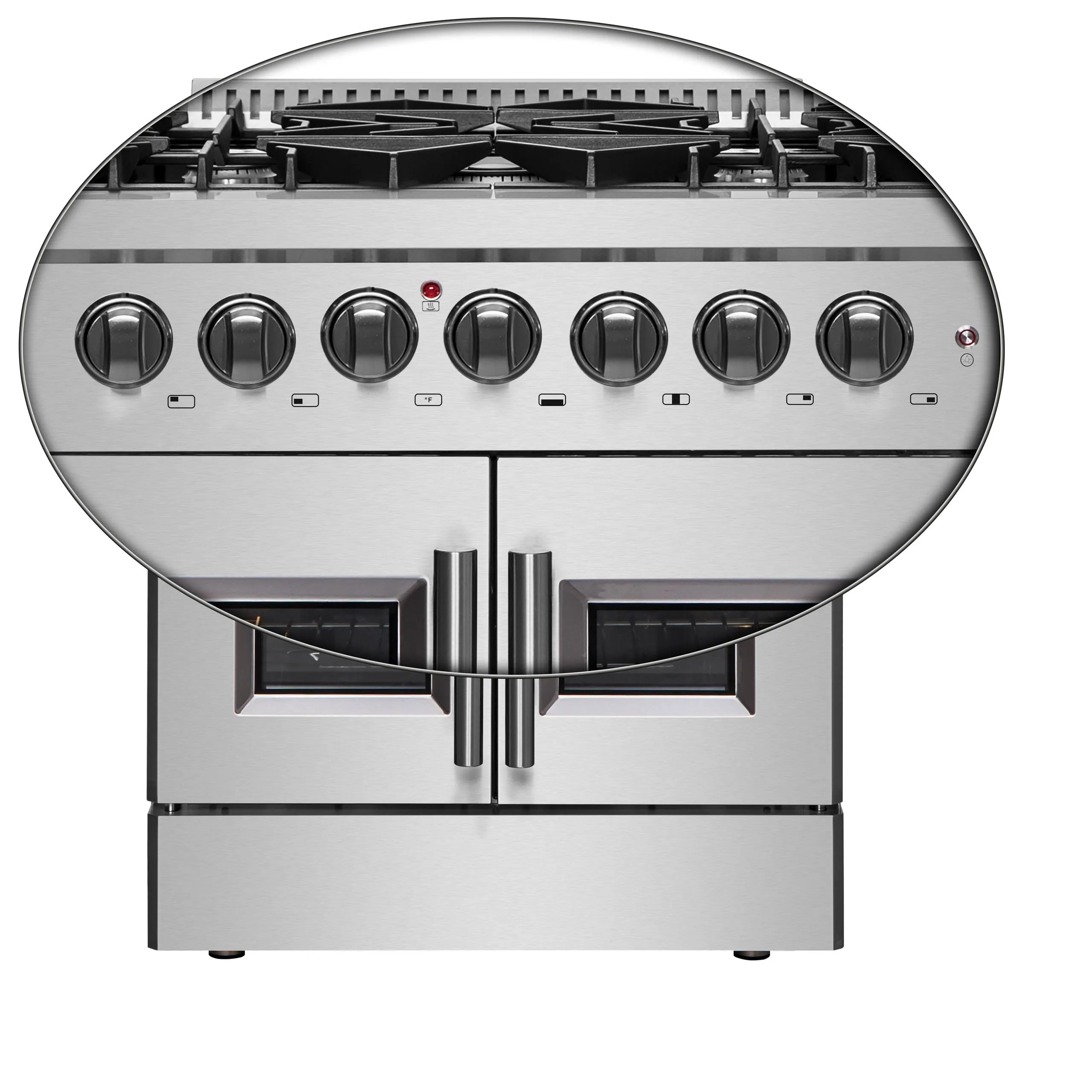 Forno FFSGS635630 Forno Galiano 30 Freestanding French Door Dual Fuel Range