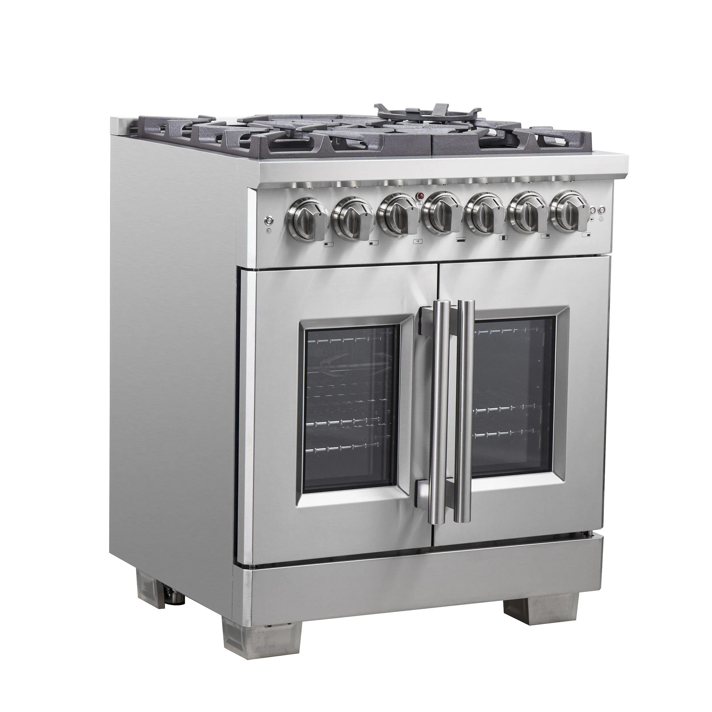 Forno FFSGS638730 Forno Capriasca 30 Freestanding French Door Dual Fuel Range