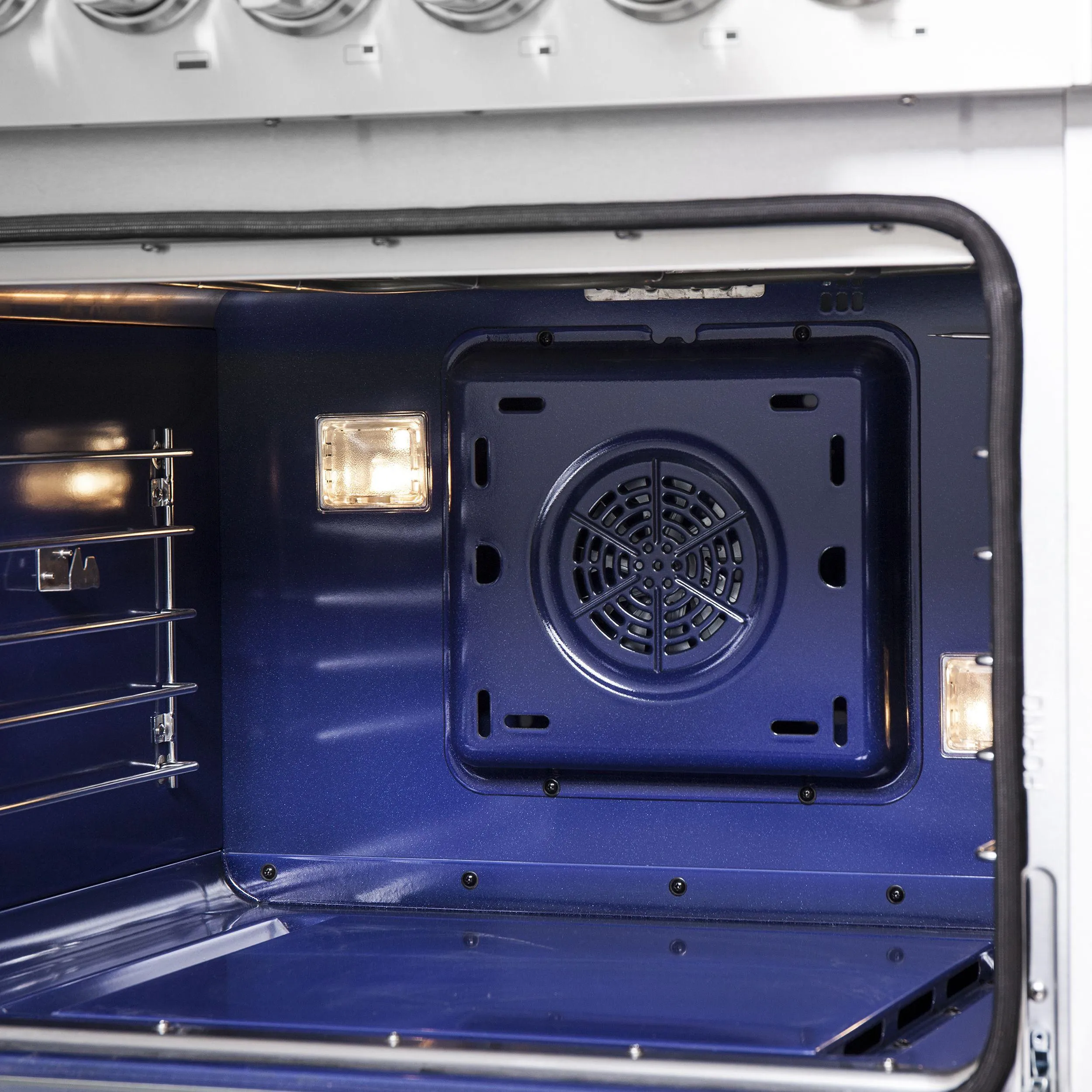 Forno FFSGS638748 Forno Capriasca 48 Freestanding French Door Dual Fuel Range