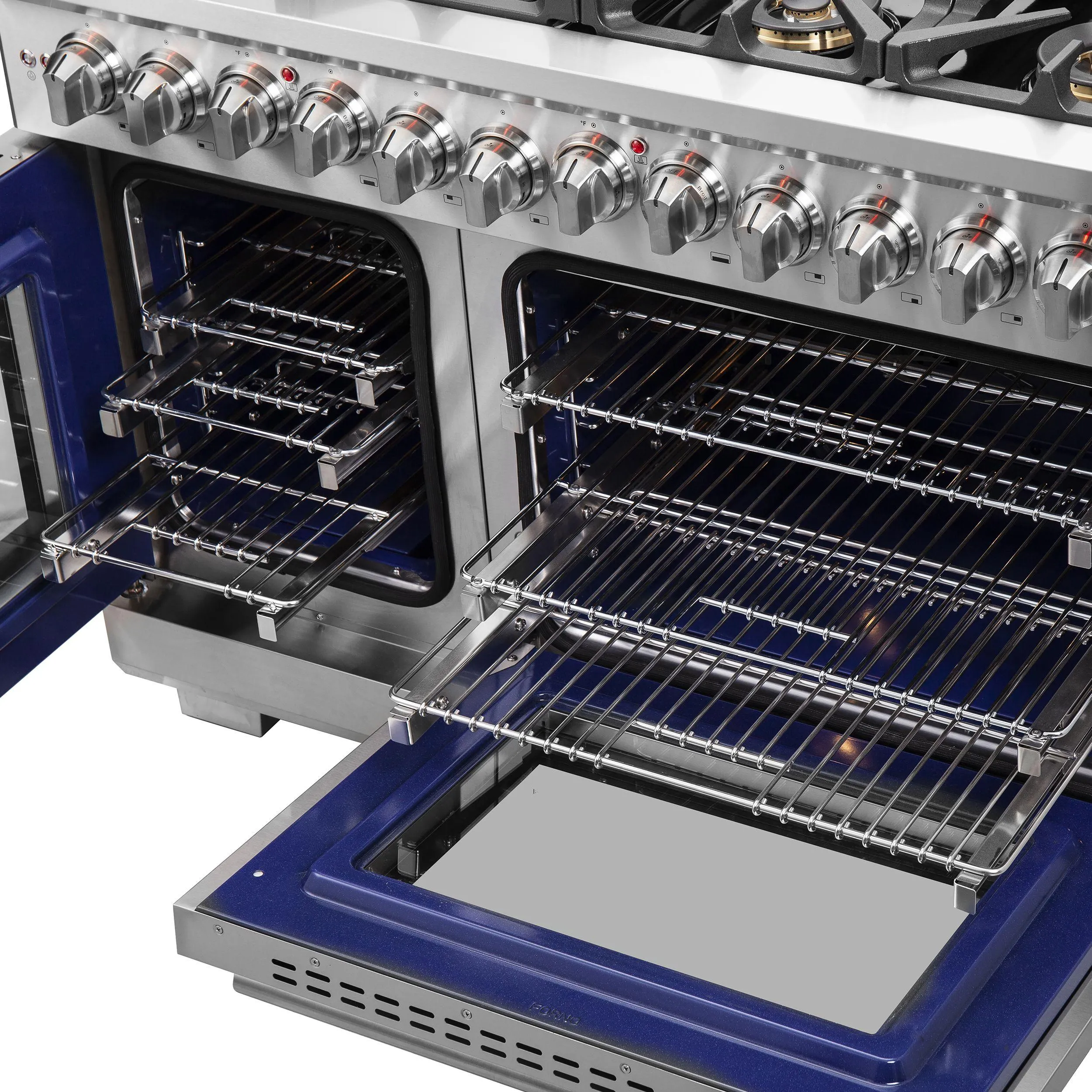 Forno FFSGS638748 Forno Capriasca 48 Freestanding French Door Dual Fuel Range