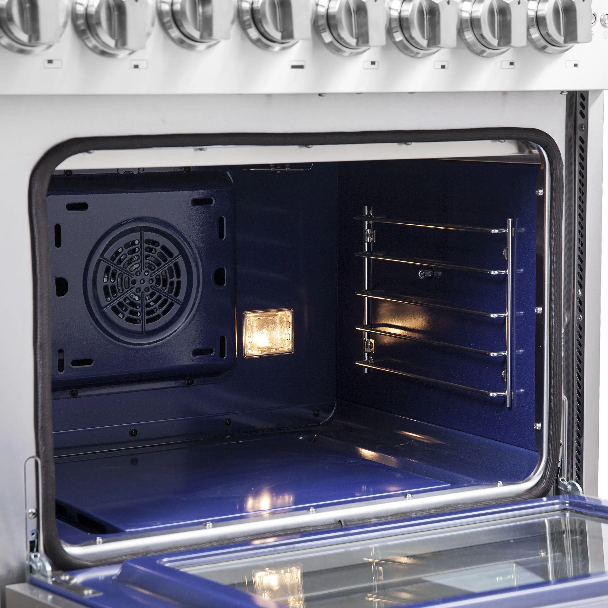 Forno FFSGS638748 Forno Capriasca 48 Freestanding French Door Dual Fuel Range