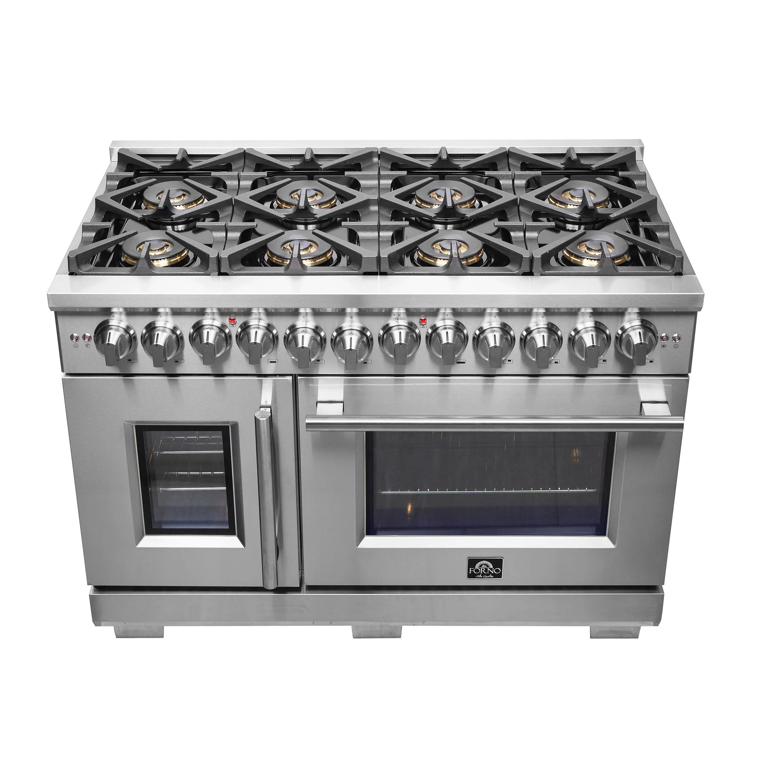 Forno FFSGS638748 Forno Capriasca 48 Freestanding French Door Dual Fuel Range