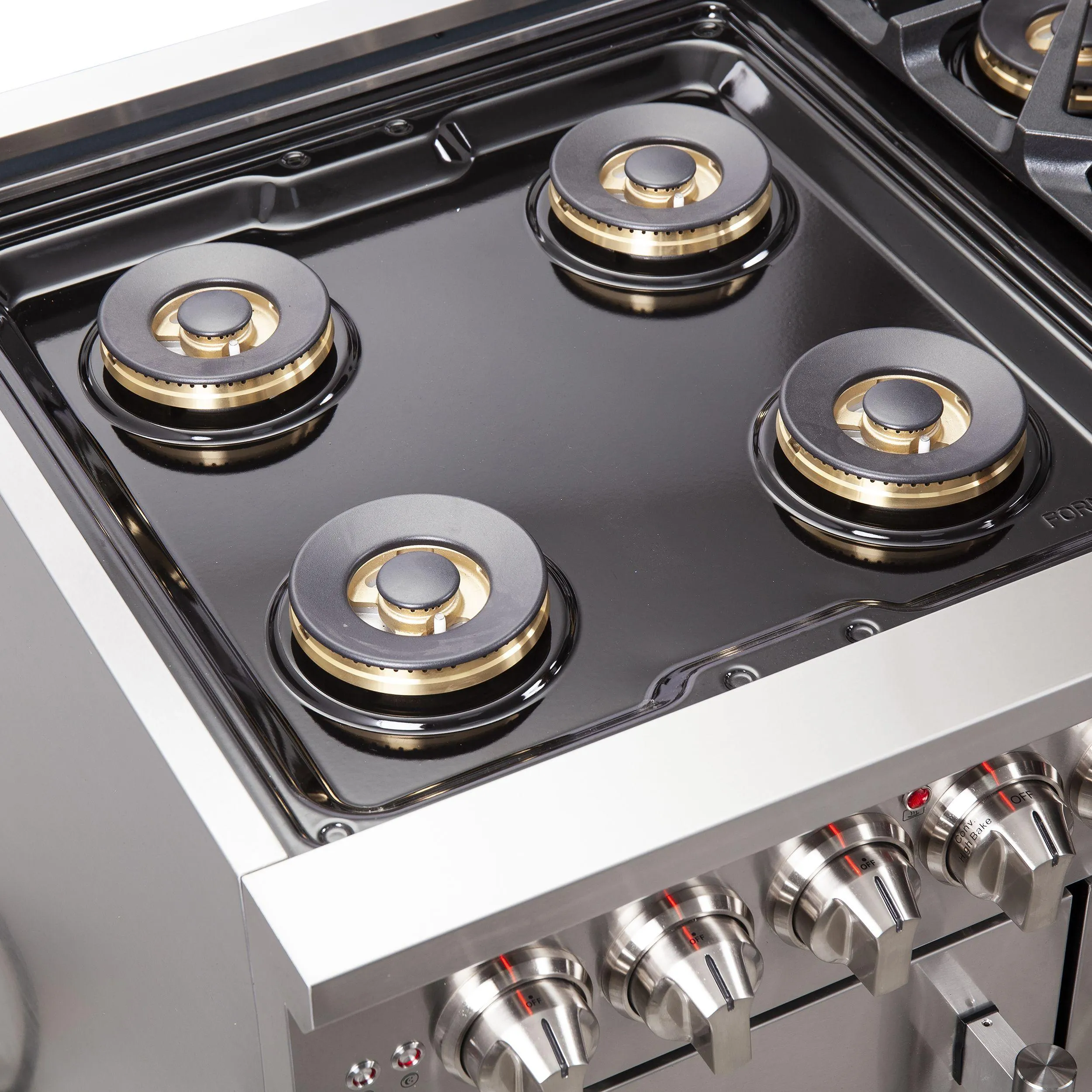 Forno FFSGS638748 Forno Capriasca 48 Freestanding French Door Dual Fuel Range