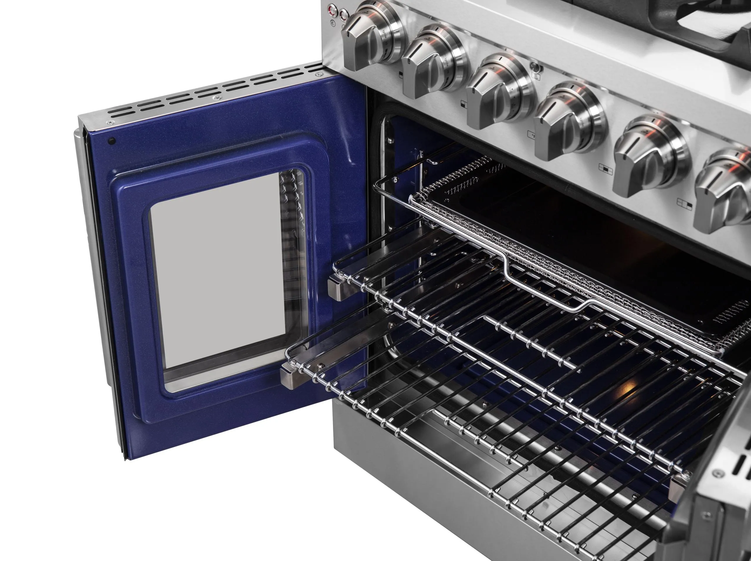 Forno FFSGS643930 Forno Massimo 30 Freestanding French Door Gas Convection Range