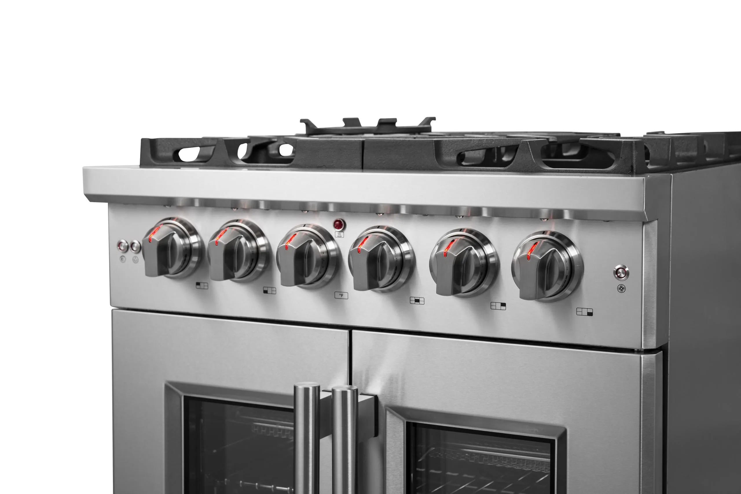 Forno FFSGS643930 Forno Massimo 30 Freestanding French Door Gas Convection Range