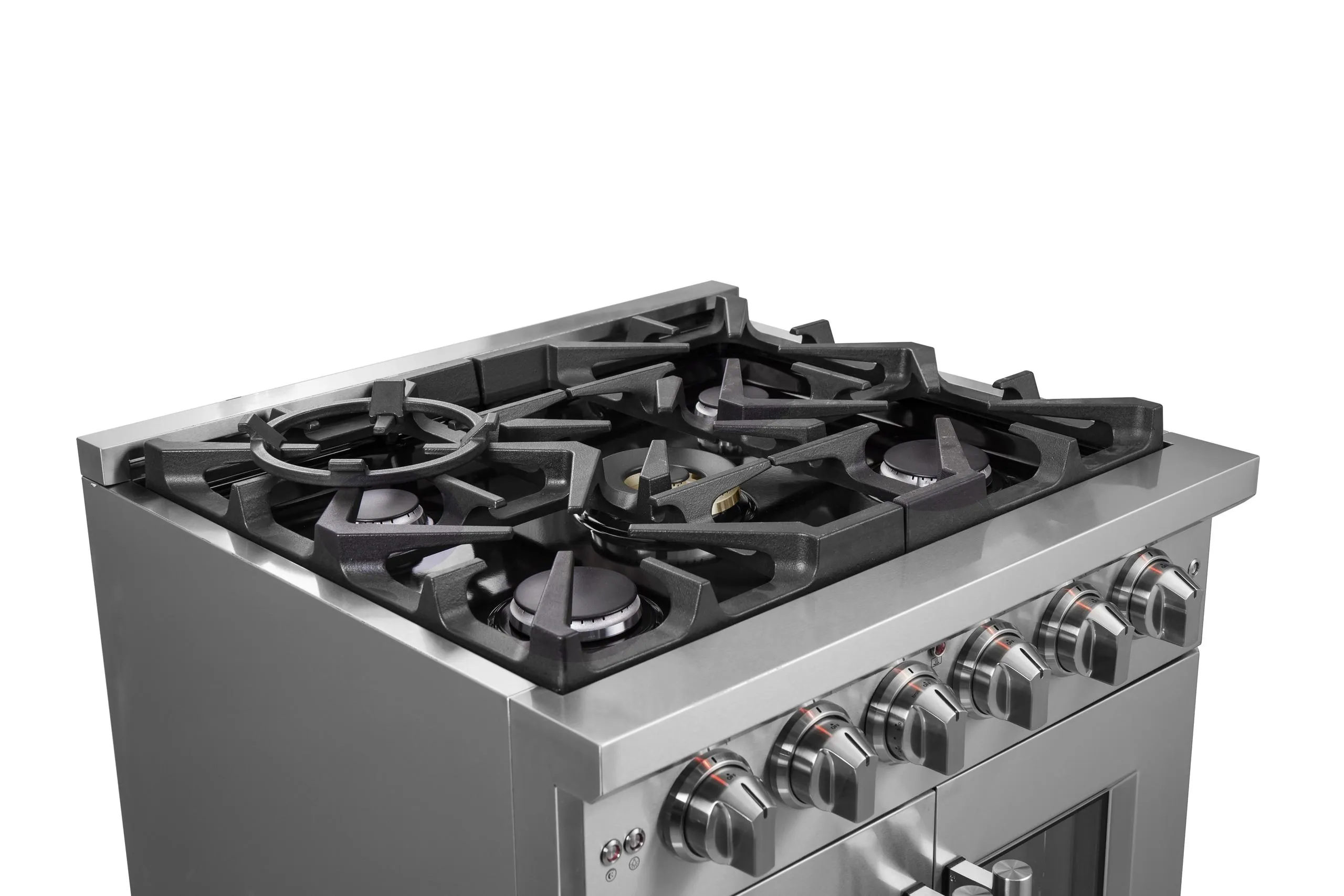 Forno FFSGS643930 Forno Massimo 30 Freestanding French Door Gas Convection Range