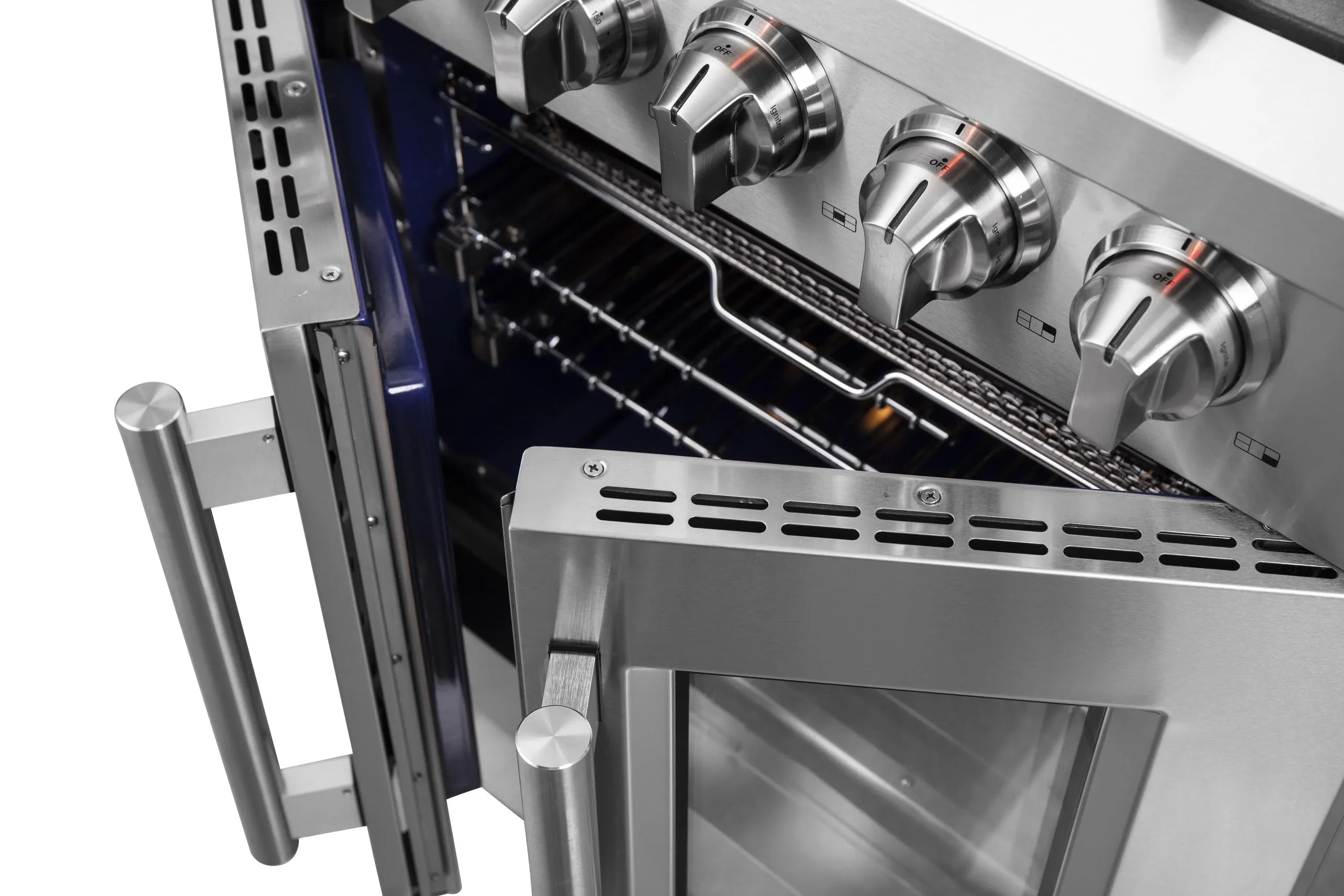 Forno FFSGS643930 Forno Massimo 30 Freestanding French Door Gas Convection Range