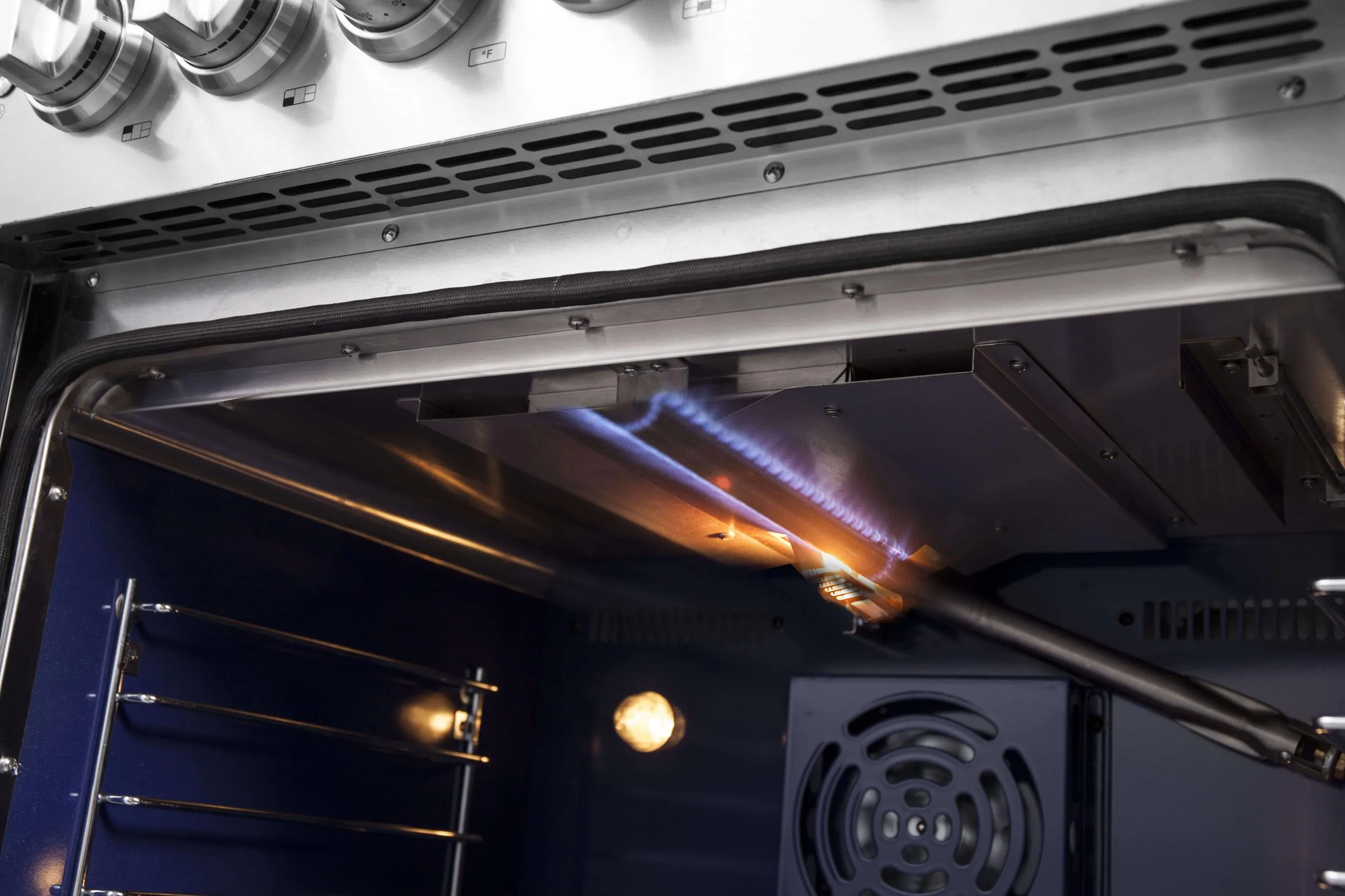 Forno FFSGS643930 Forno Massimo 30 Freestanding French Door Gas Convection Range
