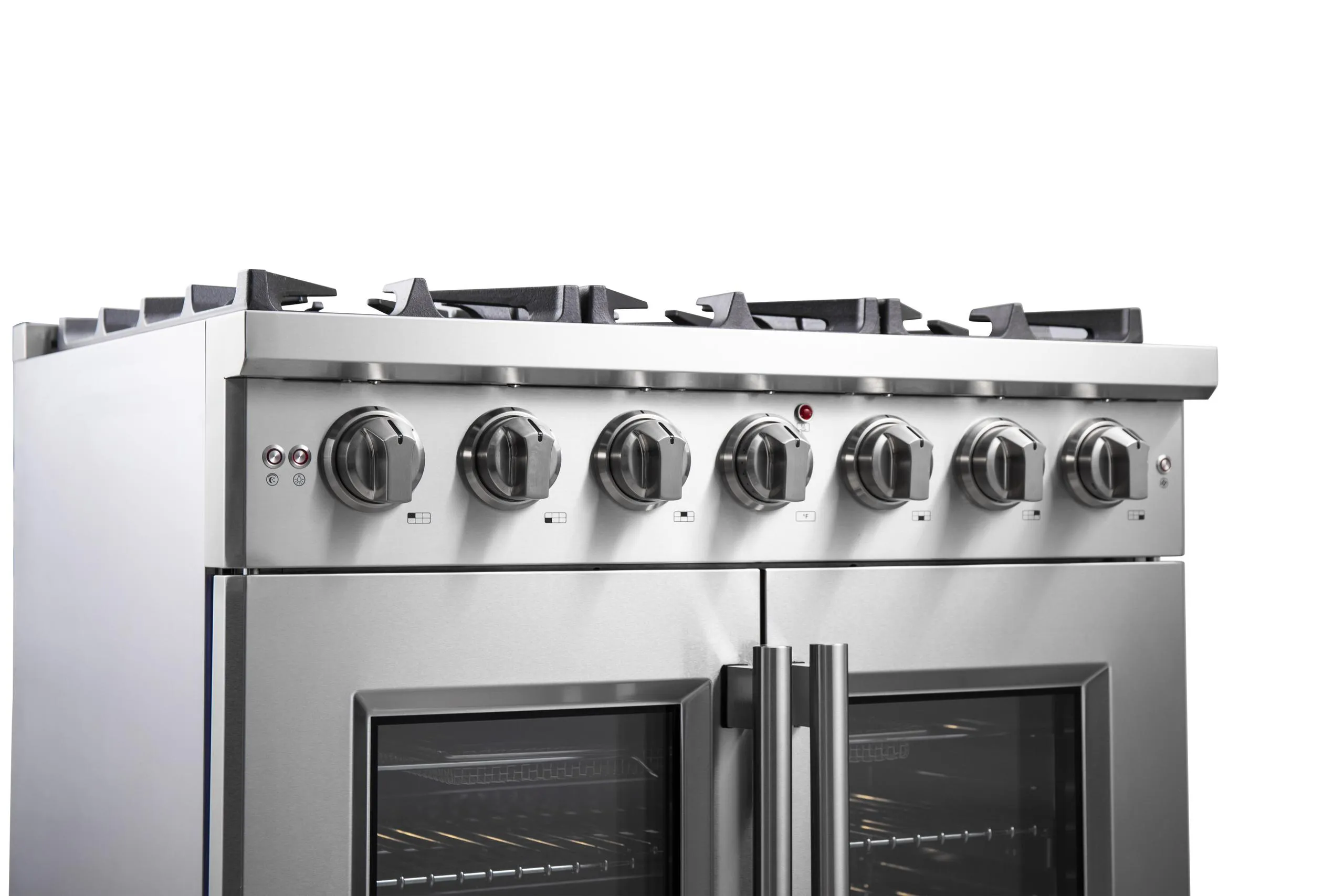 Forno FFSGS643936 Forno Massimo 36 Freestanding French Door Gas Convection Range