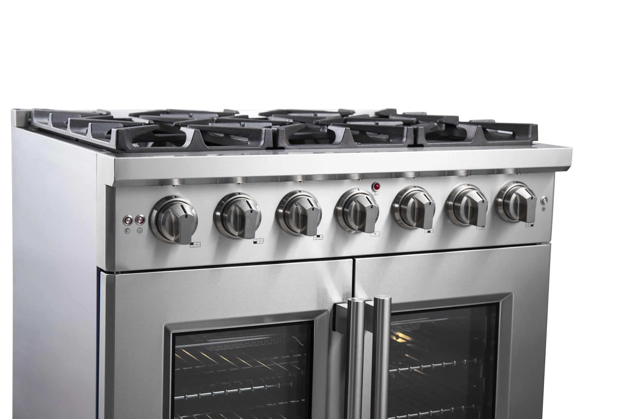 Forno FFSGS643936 Forno Massimo 36 Freestanding French Door Gas Convection Range