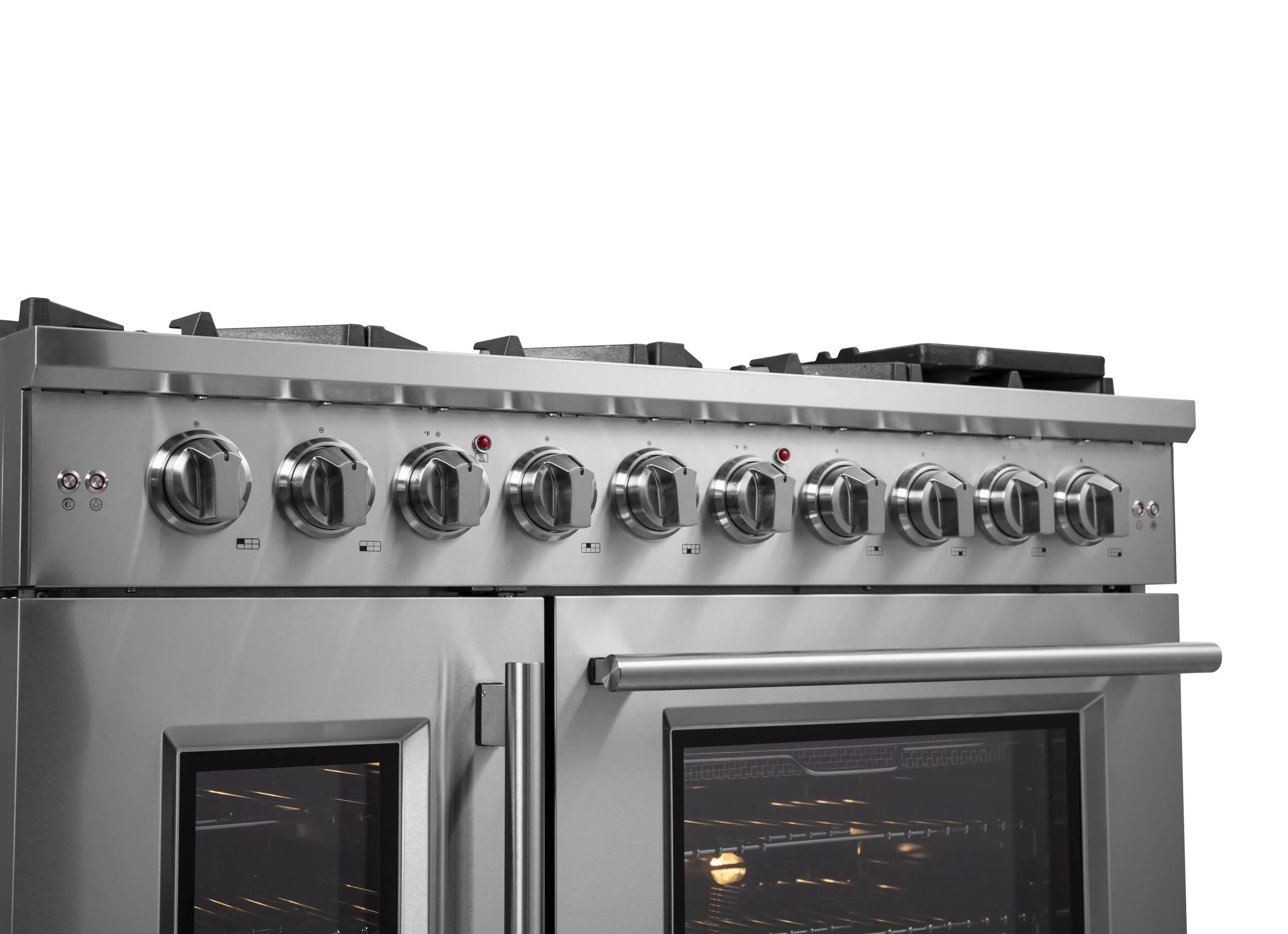 Forno FFSGS643948 Forno Massimo 48 Freestanding French Door Gas Convection Range