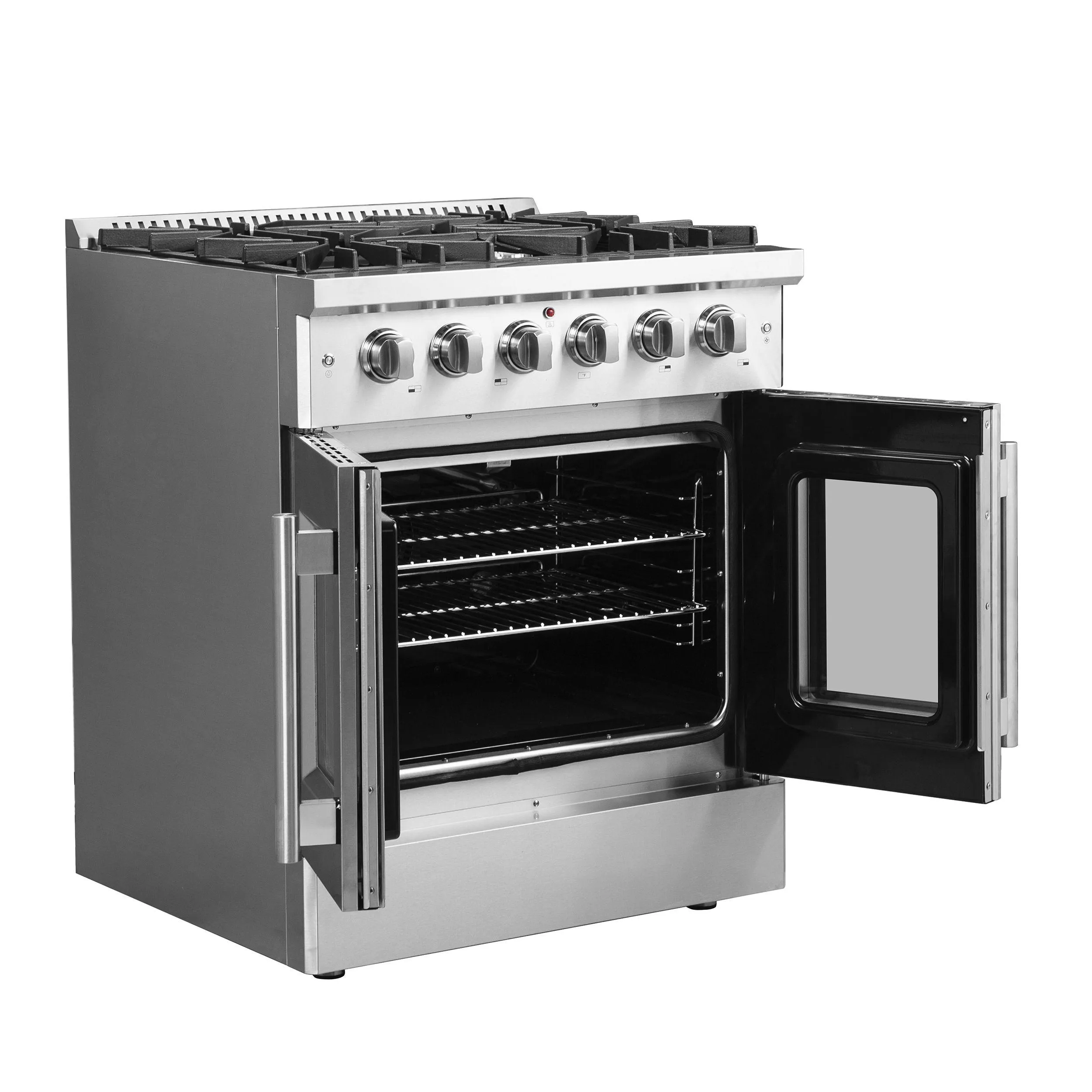 Forno FFSGS644430 Forno Galiano 30 Freestanding French Door Gas Range