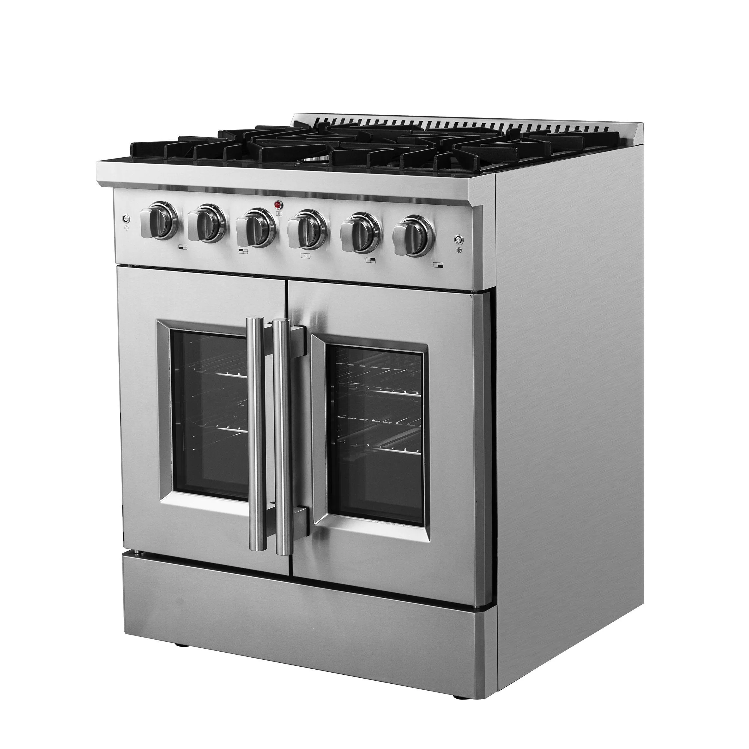 Forno FFSGS644430 Forno Galiano 30 Freestanding French Door Gas Range