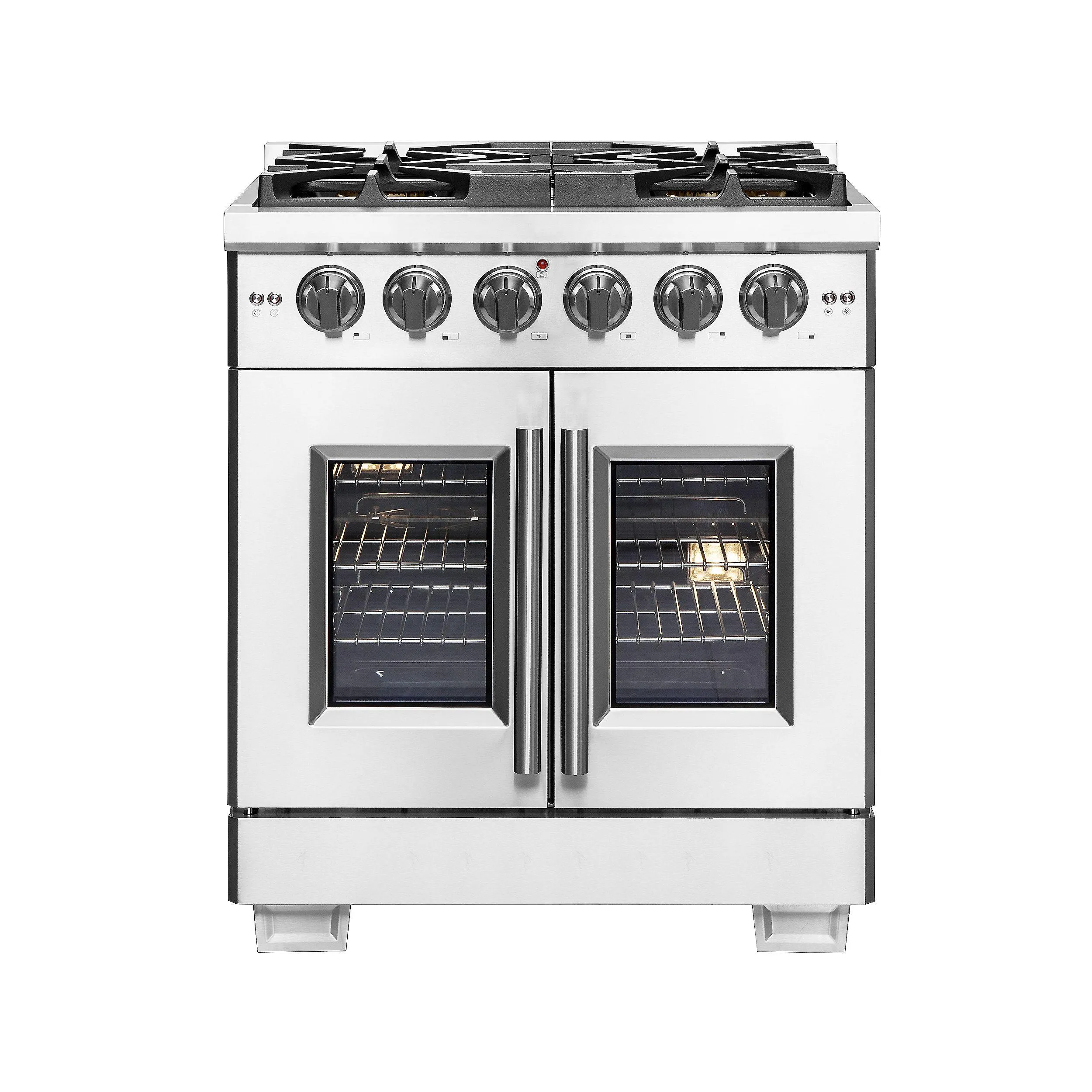 Forno FFSGS646030 Forno Capriasca 30 Freestanding French Door Gas Range