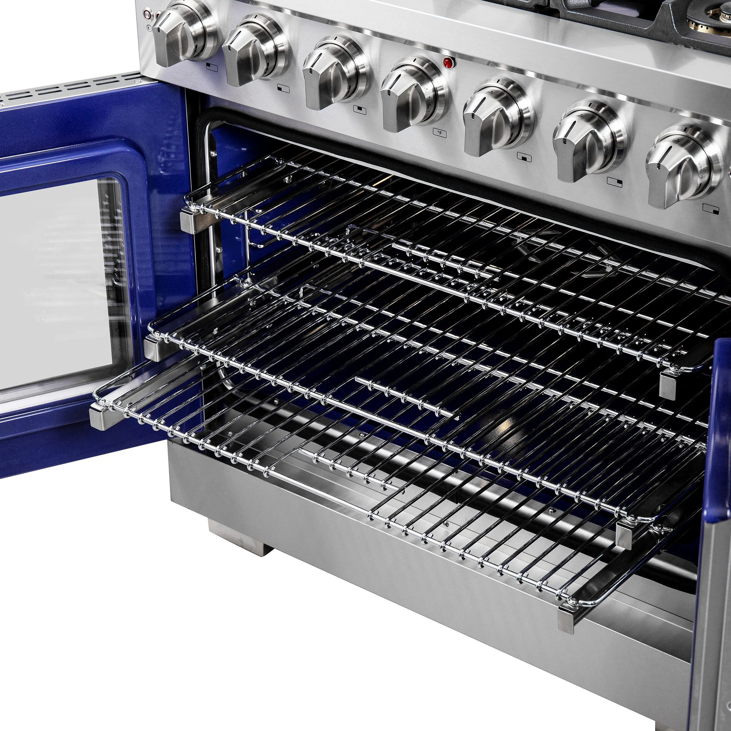 Forno FFSGS646036 Forno Capriasca 36 Freestanding French Door Gas Range