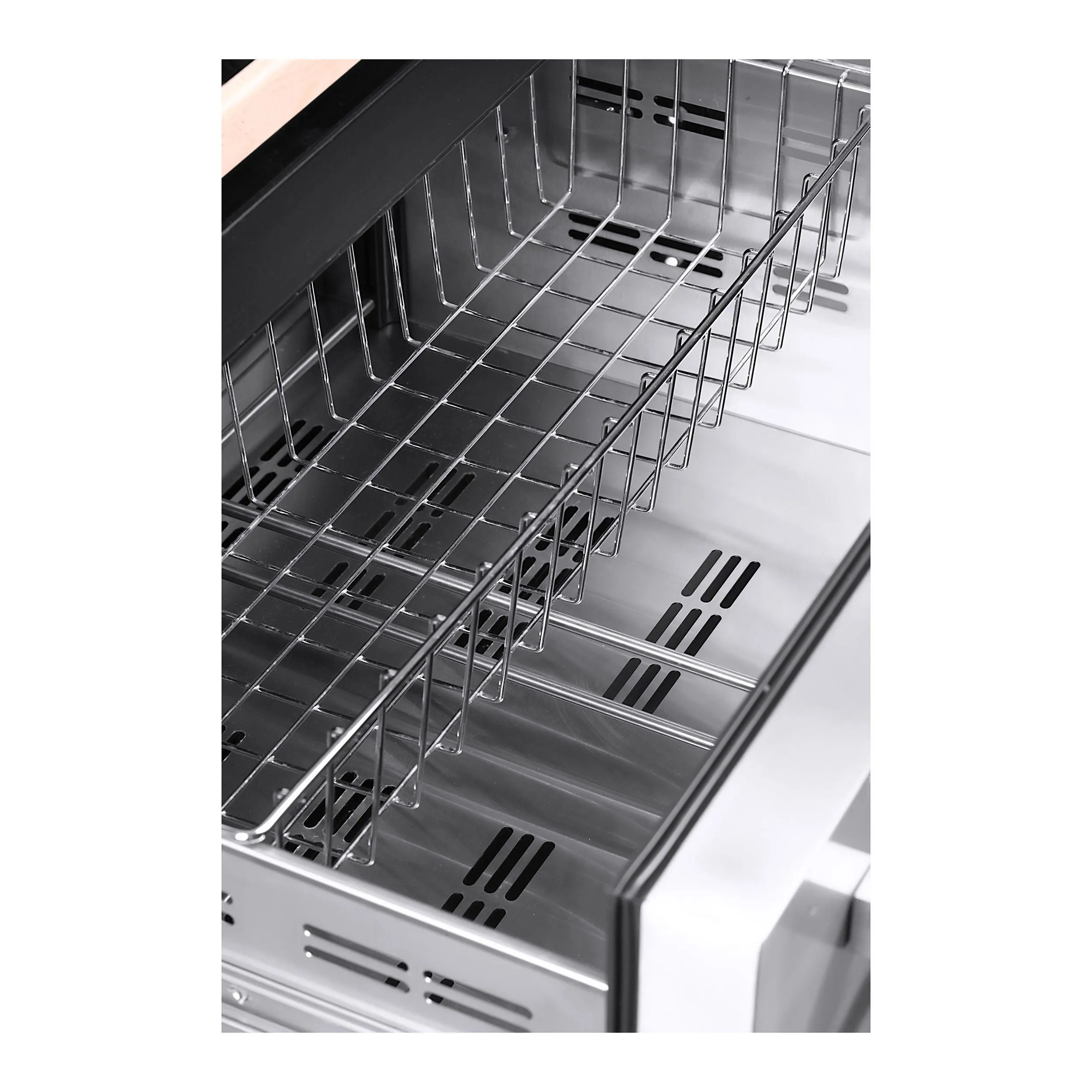 Forno FWCDR666130S Capraia - Triple Temp Zones - Dual Zone 30 Wine Cooler With Two Refrigerator Drawers