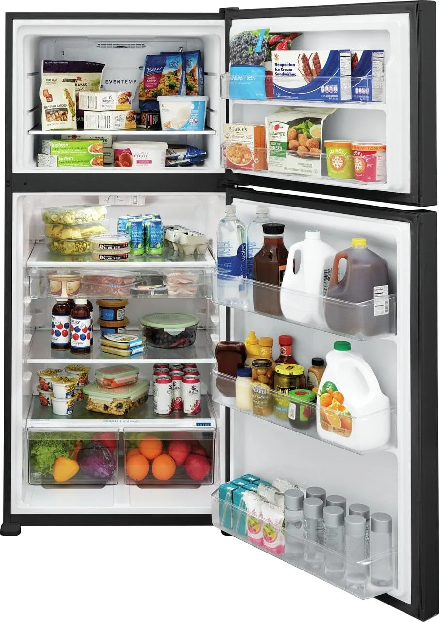 Frigidaire FFHT2045VB Frigidaire 20.0 Cu. Ft. Top Freezer Refrigerator