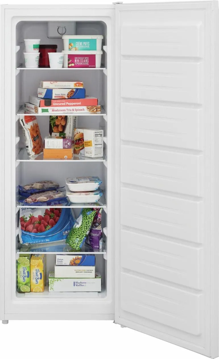 Frigidaire FFUE0725AW 7 Cu. Ft. Garage Ready Upright Freezer