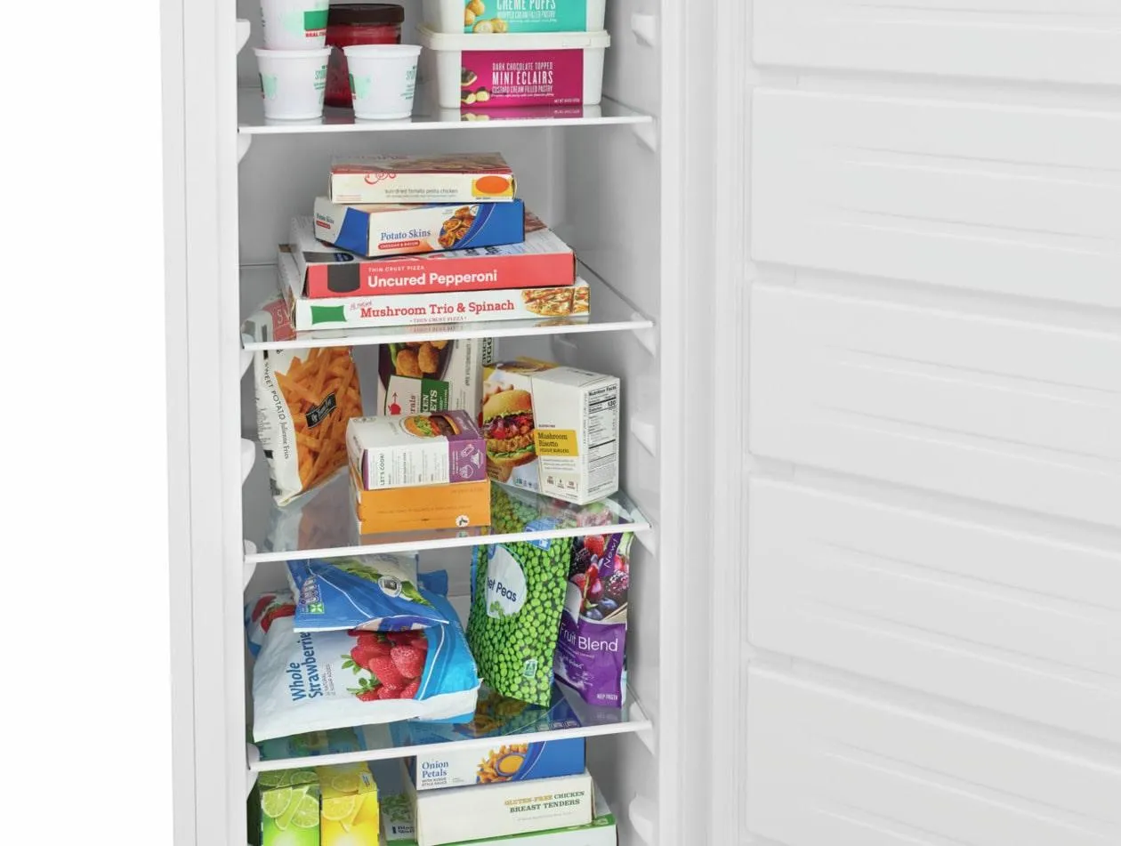 Frigidaire FFUE0725AW 7 Cu. Ft. Garage Ready Upright Freezer