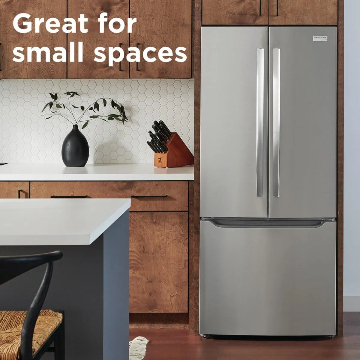 Frigidaire GRFN2023AF Frigidaire Gallery 20.0 Cu. Ft. Standard-Depth French Door Refrigerator