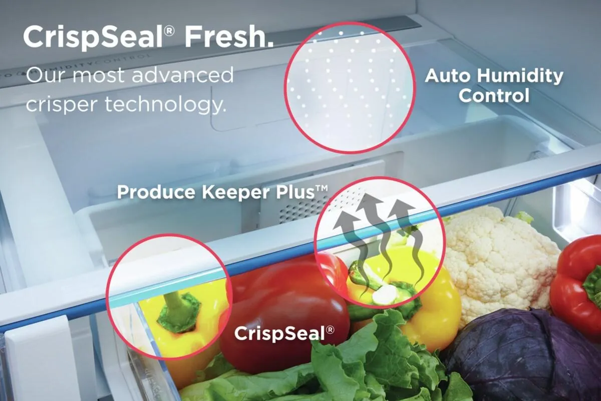 Frigidaire GRFN2023AF Frigidaire Gallery 20.0 Cu. Ft. Standard-Depth French Door Refrigerator