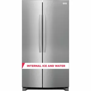 Frigidaire GRSN2620AF Frigidaire Gallery 26 Cu. Ft. 36 Standard Depth Side By Side Refrigerator