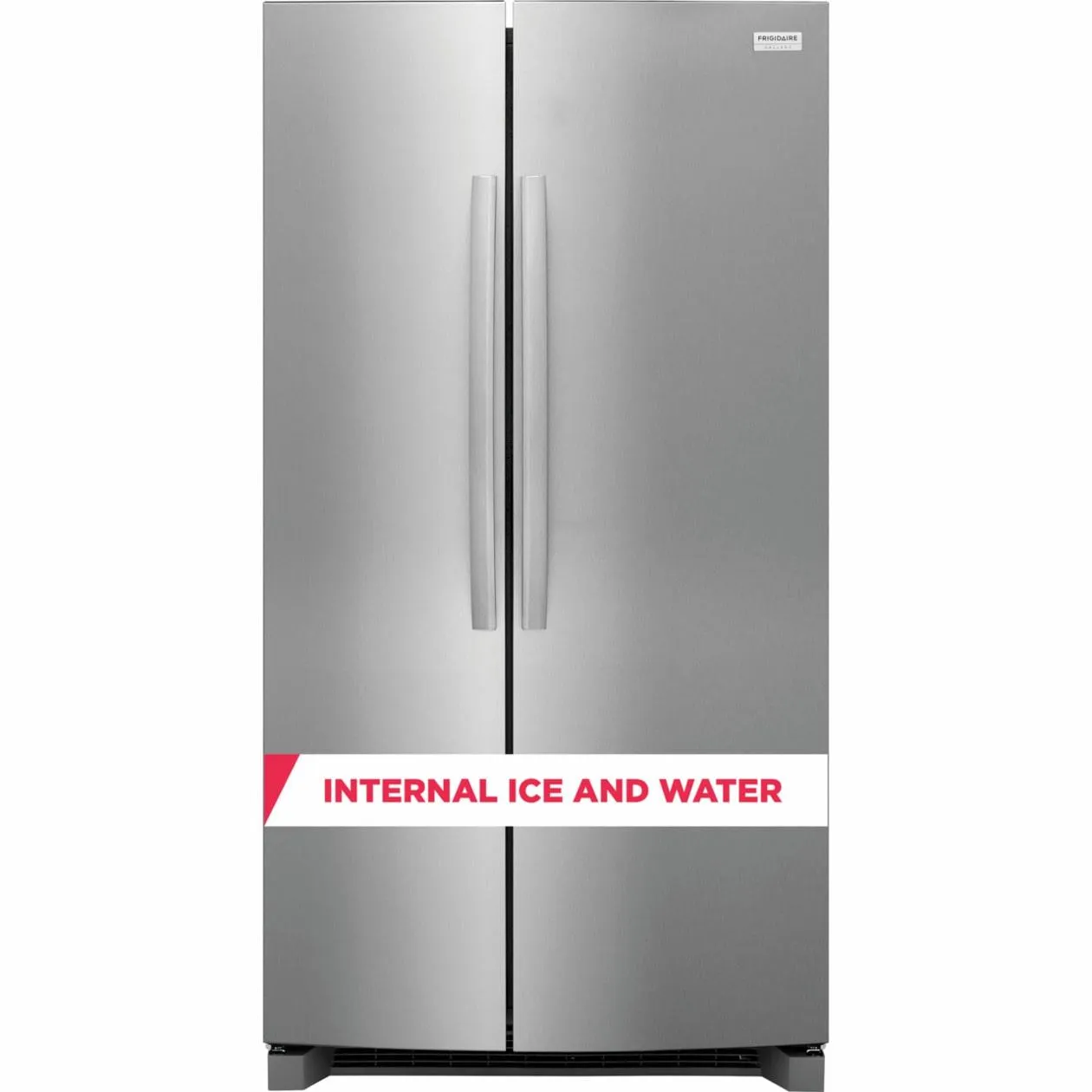 Frigidaire GRSN2620AF Frigidaire Gallery 26 Cu. Ft. 36 Standard Depth Side By Side Refrigerator