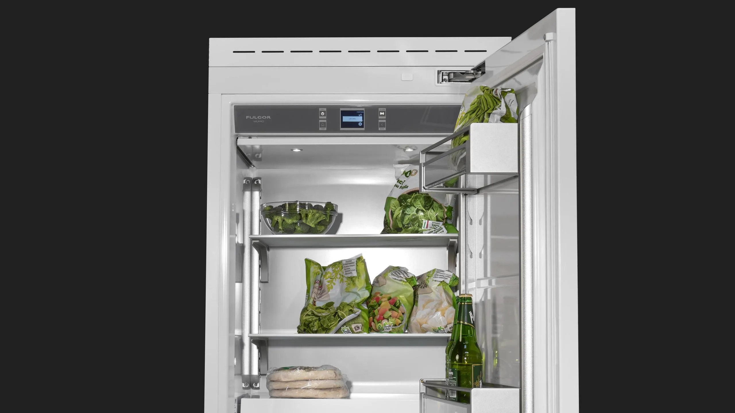 Fulgor Milano F7IFC30O1R 30 Built-In Freezer Column