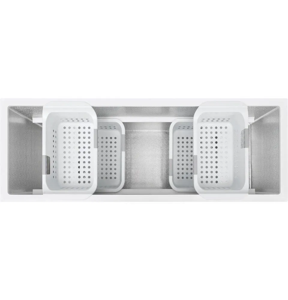 Ge Appliances FCM16DLWW Ge 15.7 Cu. Ft. Manual Defrost Chest Freezer